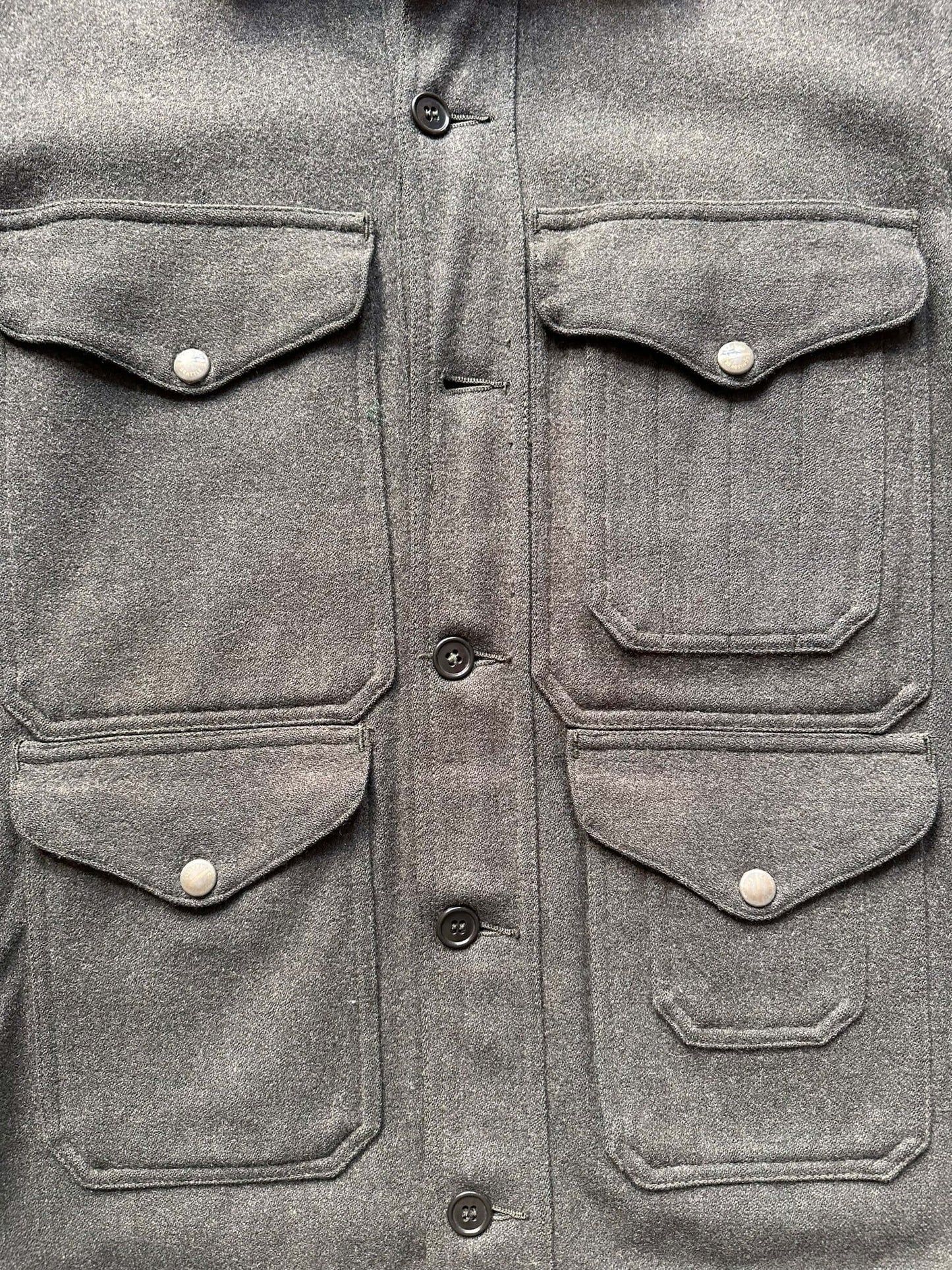 pockets on Vintage Union Made Forsett Filson Mackinaw Cruiser SZ 36