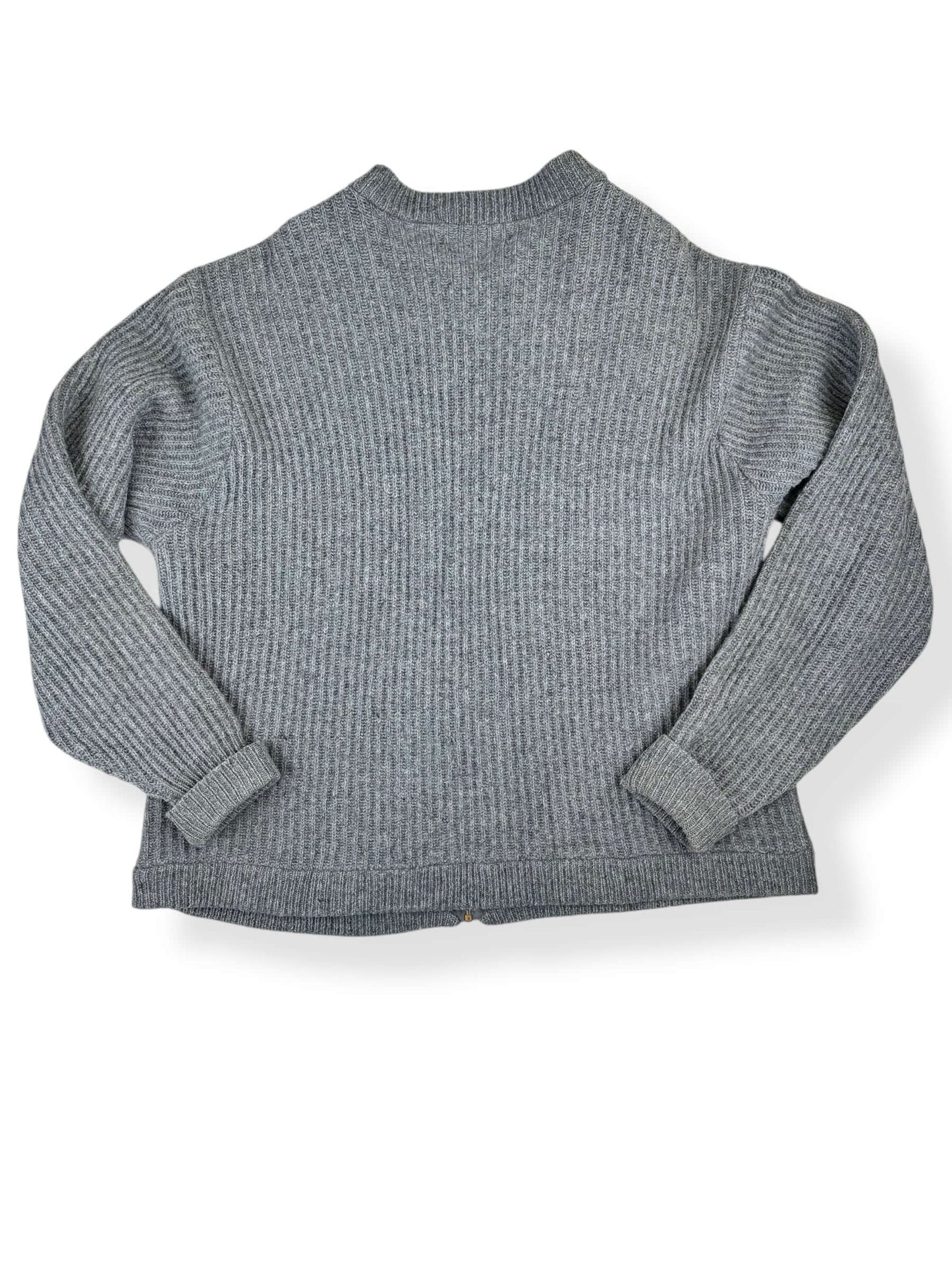 Back view of Vintage 1950s Jantzen Zip Cardigan Sweater L