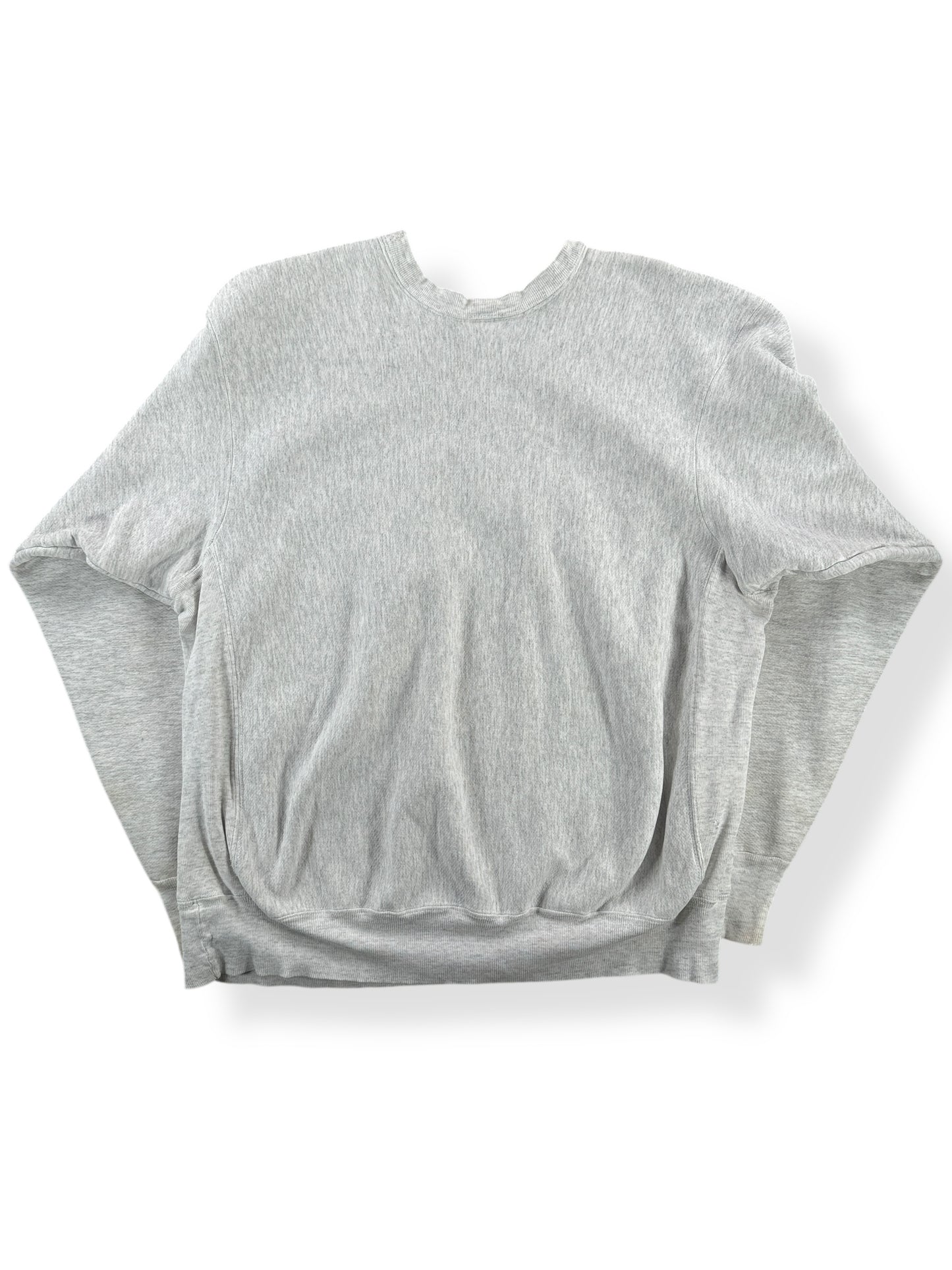 Back of Vintage Navy Reverse Weave Crewneck SZ XL