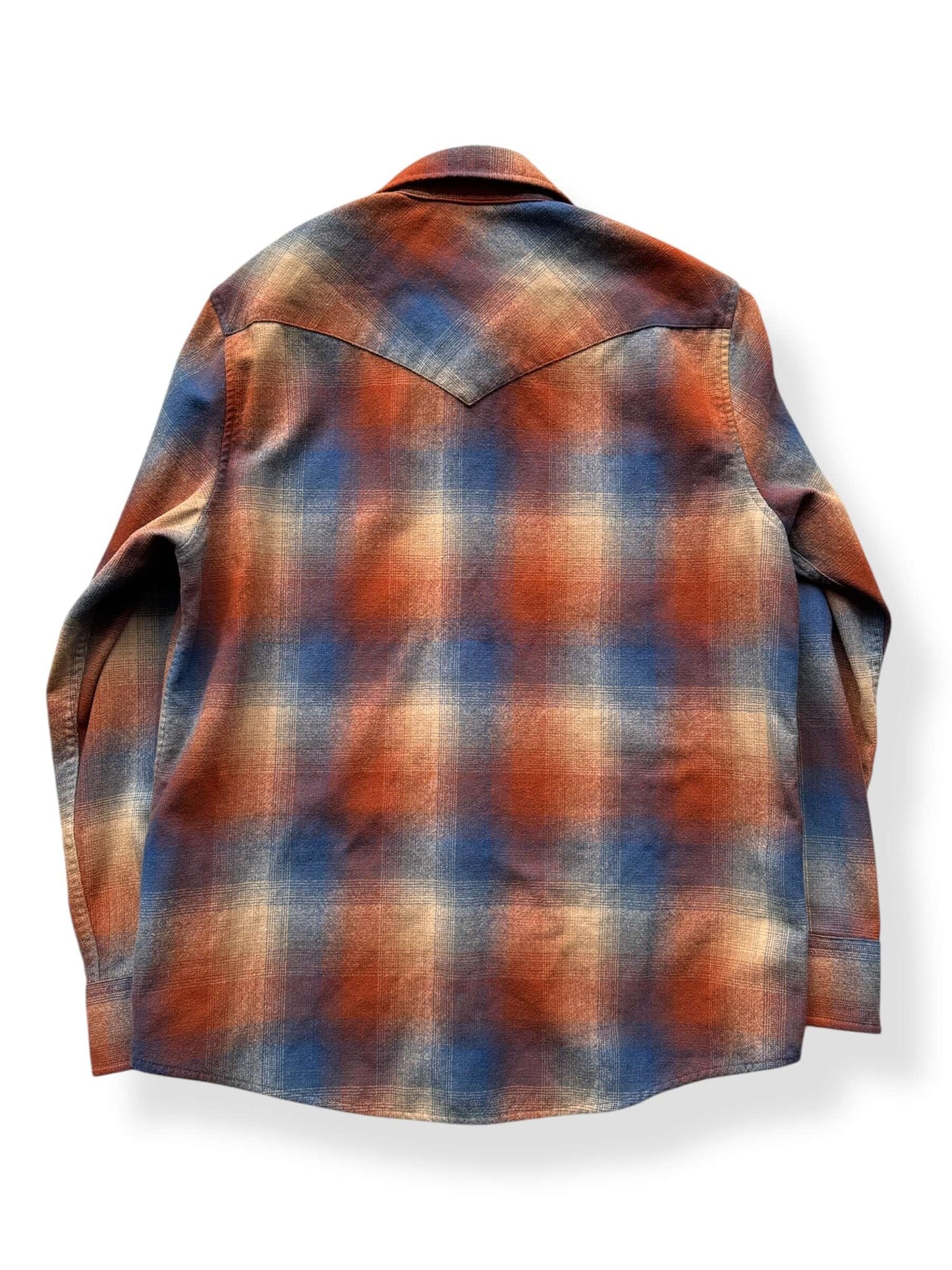 Back of Modern Pendleton Canyon Shirt SZ M