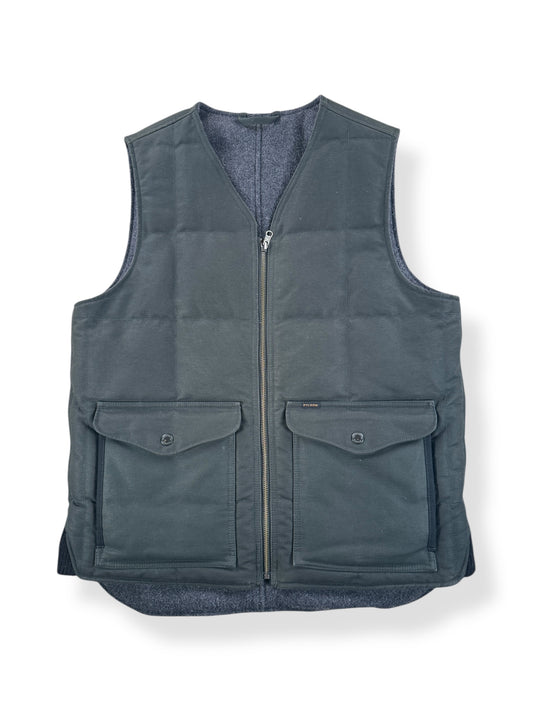 Front of Modern Filson Buckland Reversible Down Vest SZ L