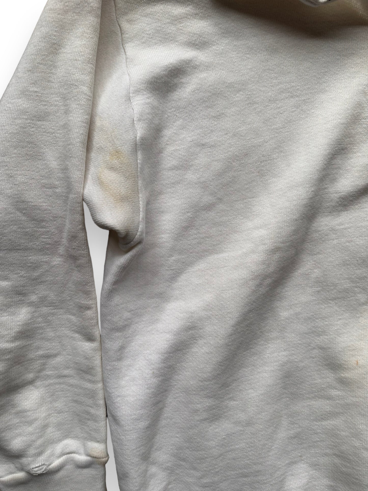 Slight Staining on Right Armpit on Vintage Wilson Sportswear Sweatshirt SZ M | Vintage Sweatshirt Seattle | Barn Owl Vintage Seattle