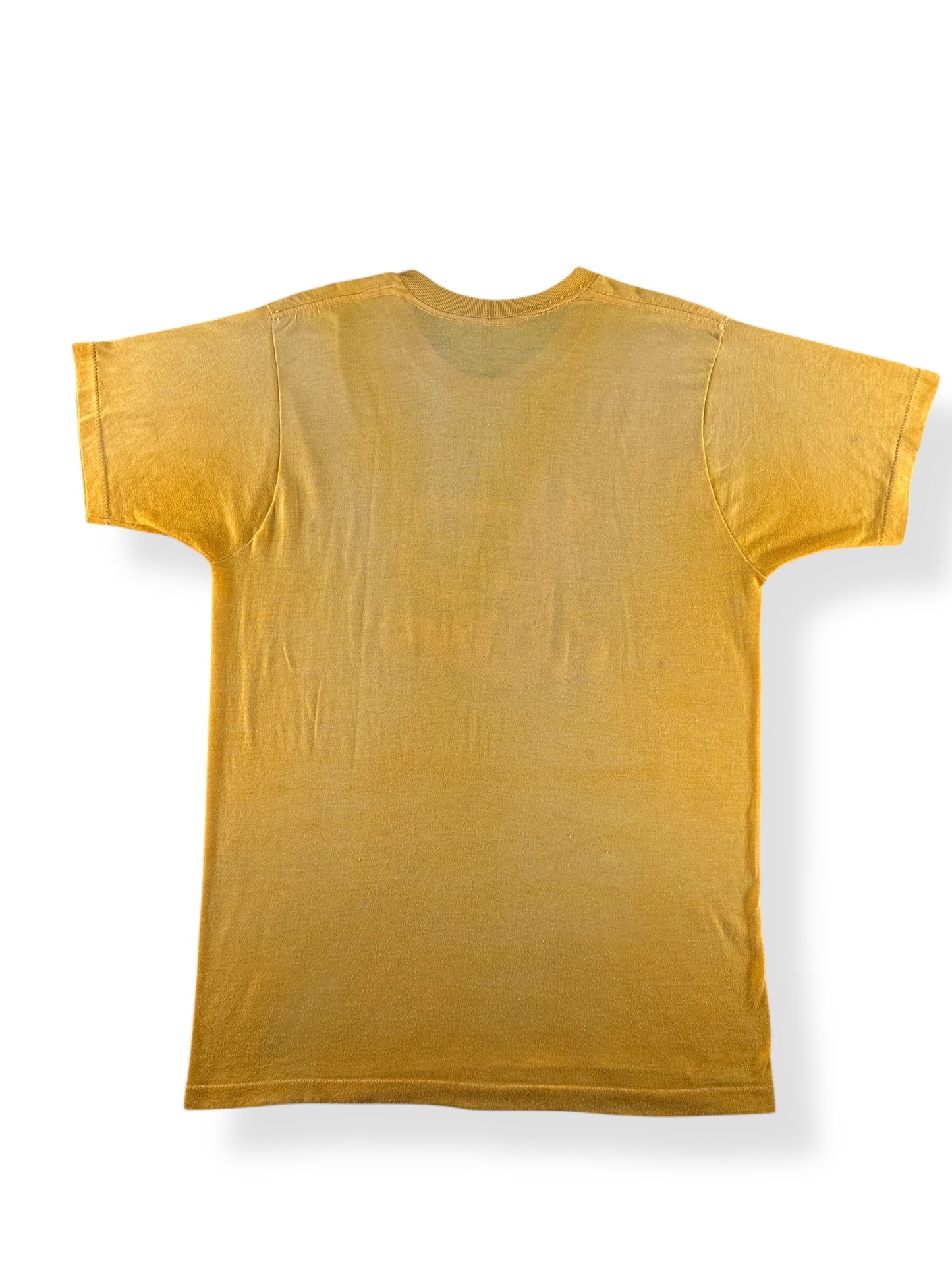 Back of Vintage Lone Star Beer Heat Pressed Tee SZ M