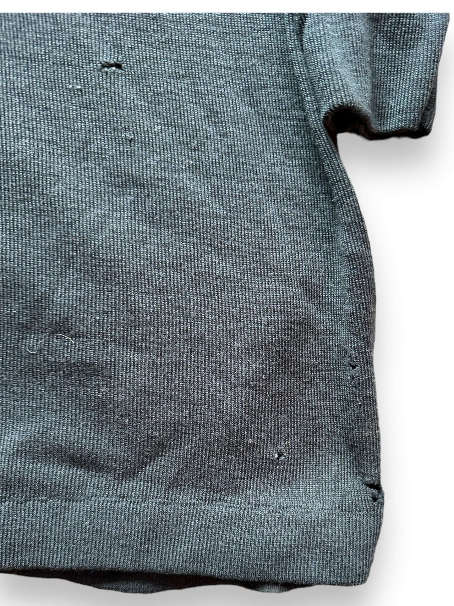 Holes on Front of Filson Wool Base Layer Top SZ S |  Barn Owl Vintage Goods | Vintage Filson Workwear Seattle