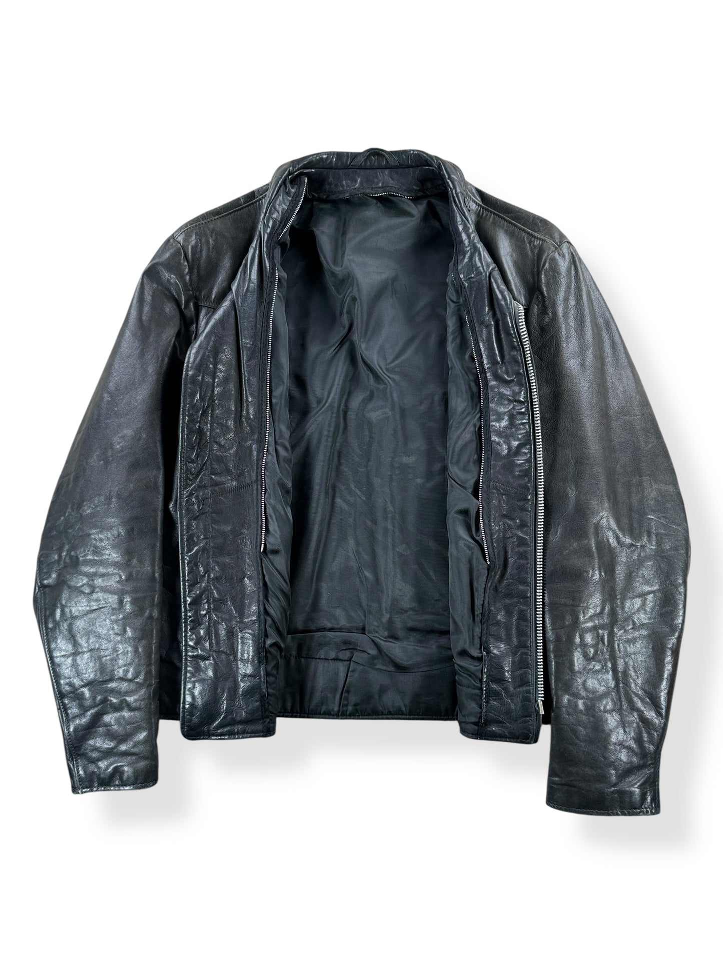 Inside of Vintage Schott Moto Jacket SZ L