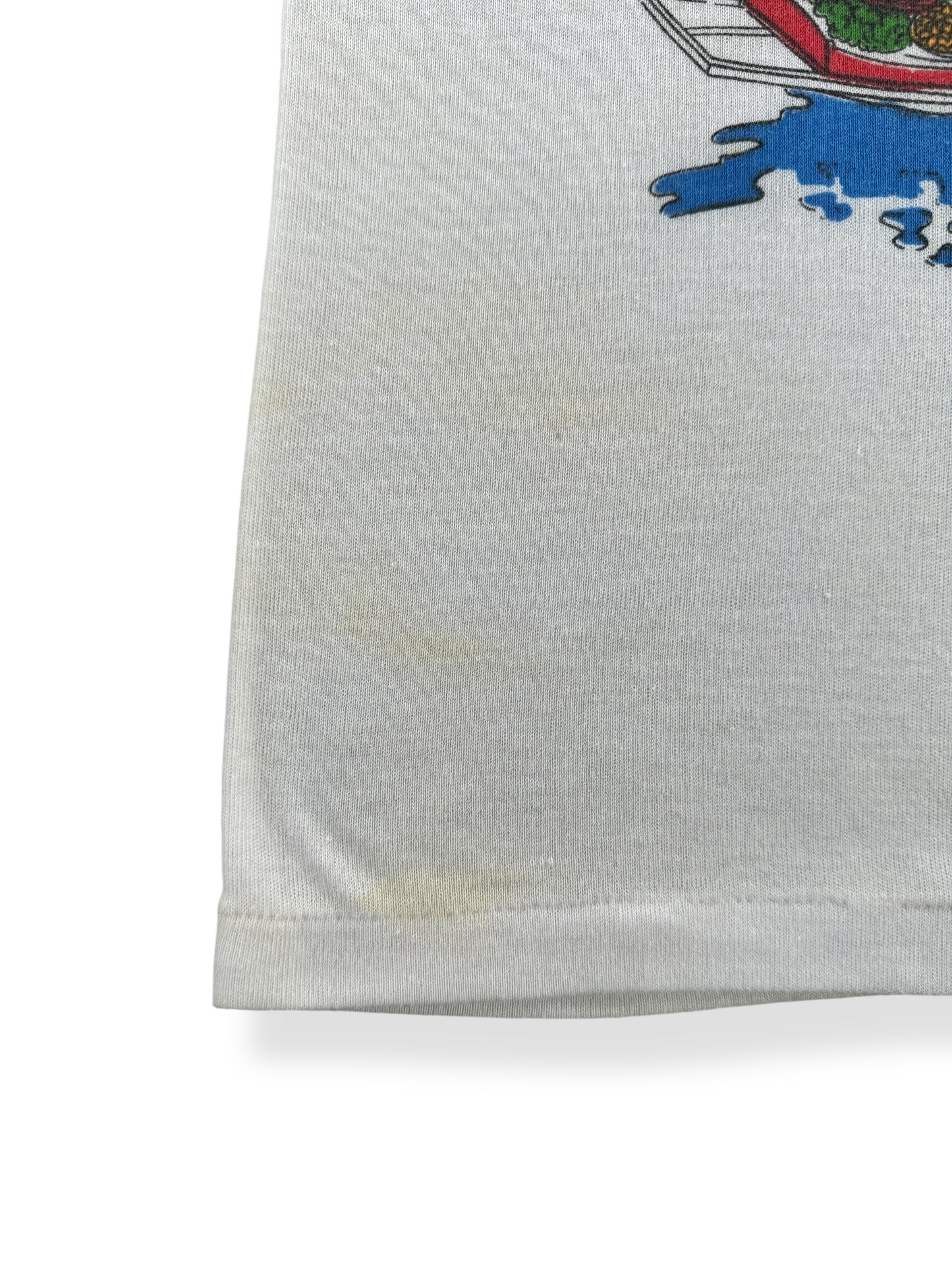 Stains on Vintage Thailand Floating Market Tee SZ XS