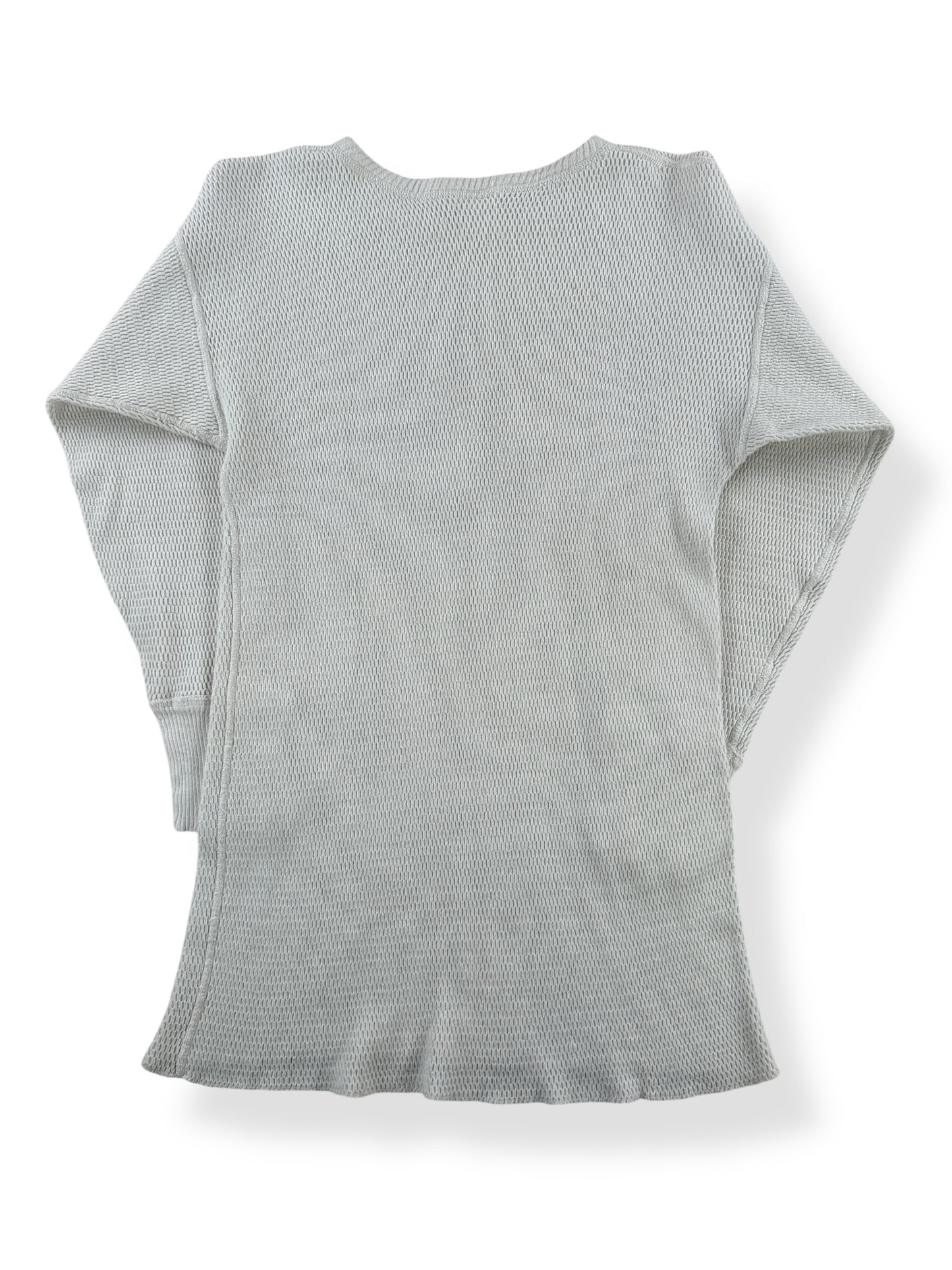 Back of Vintage 100% Cotton Waffle Thermal SZ S