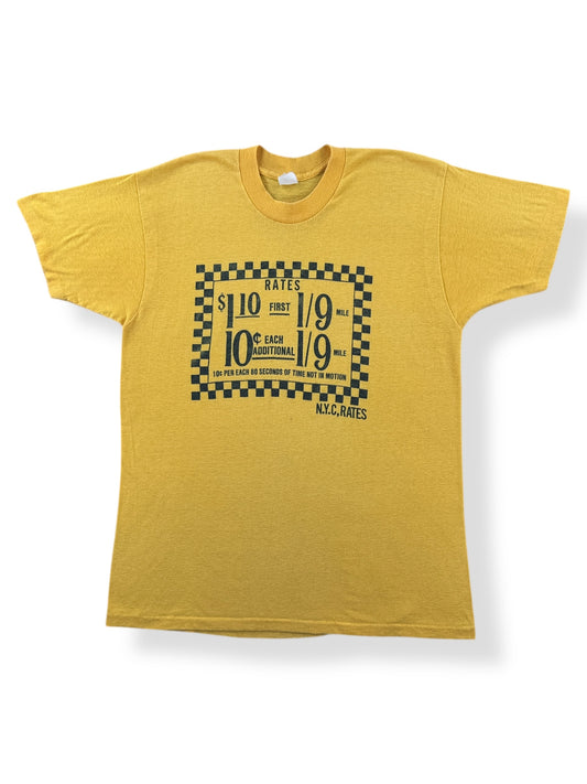 Front of Vintage Taxi Fare Tee SZ M