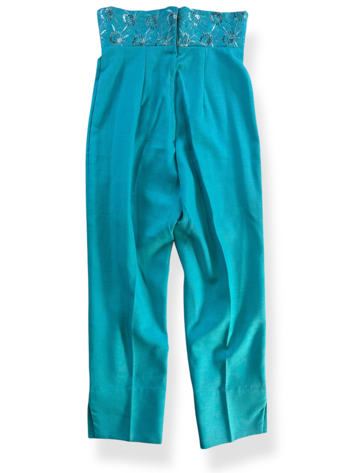 Back of pants of 1960s Hawaiian Togs Two-Piece Pant Set M