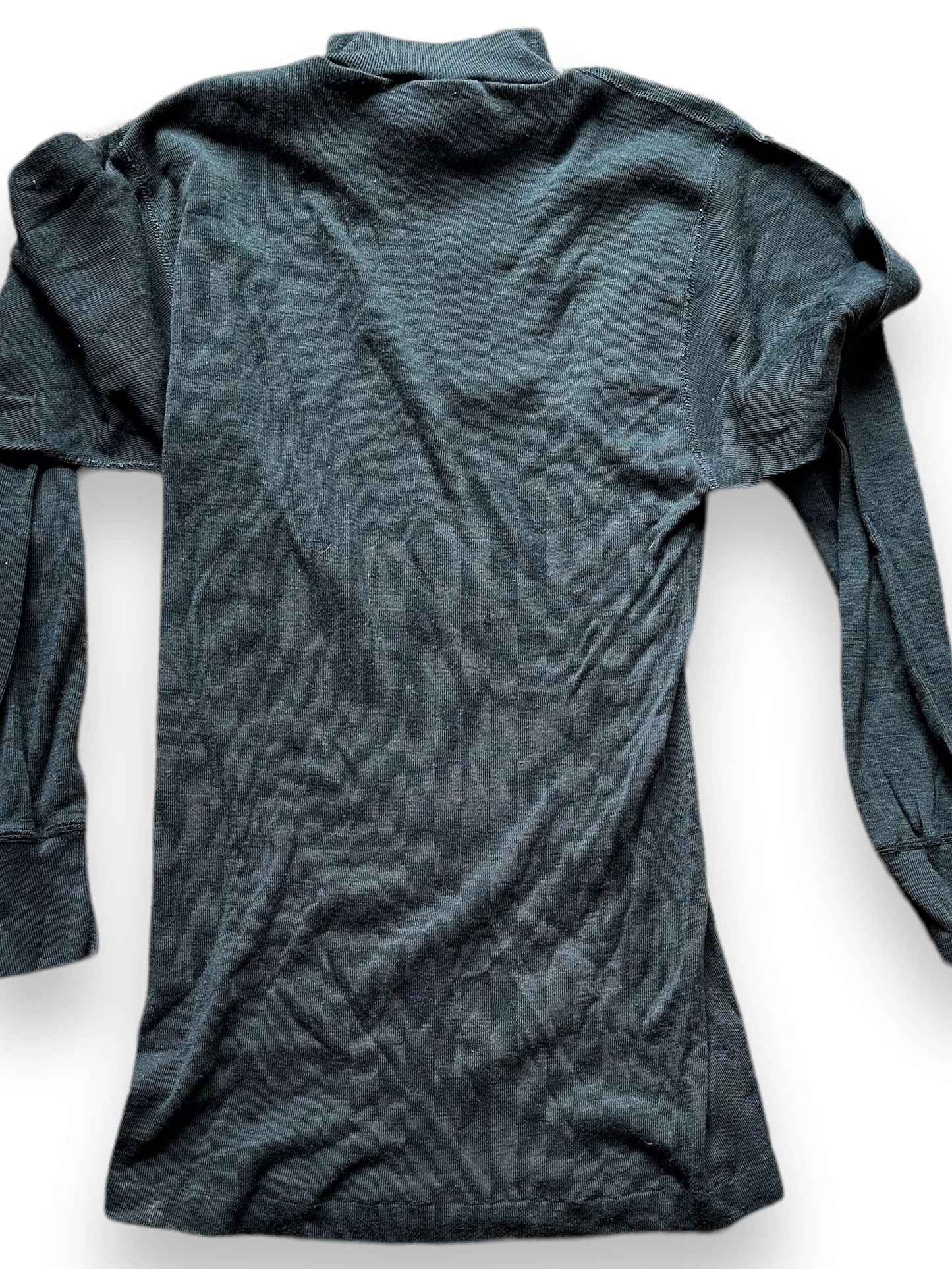 Rear View of Filson Wool Base Layer Top SZ S |  Barn Owl Vintage Goods | Vintage Filson Workwear Seattle