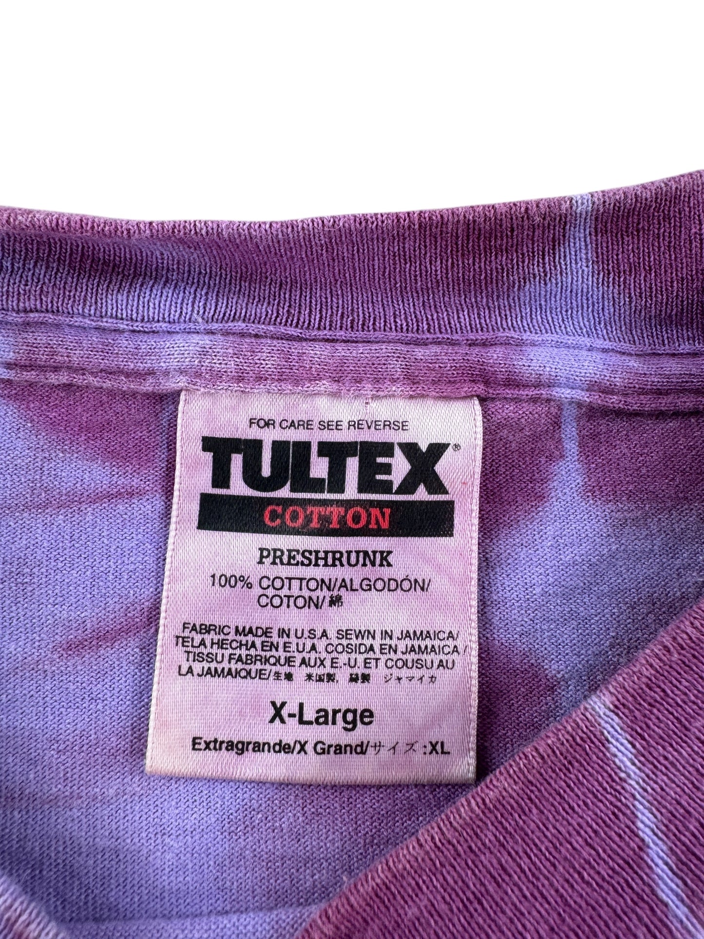 Tag on Vintage Tie Dye Starbucks 25th Anni Tee SZ XL