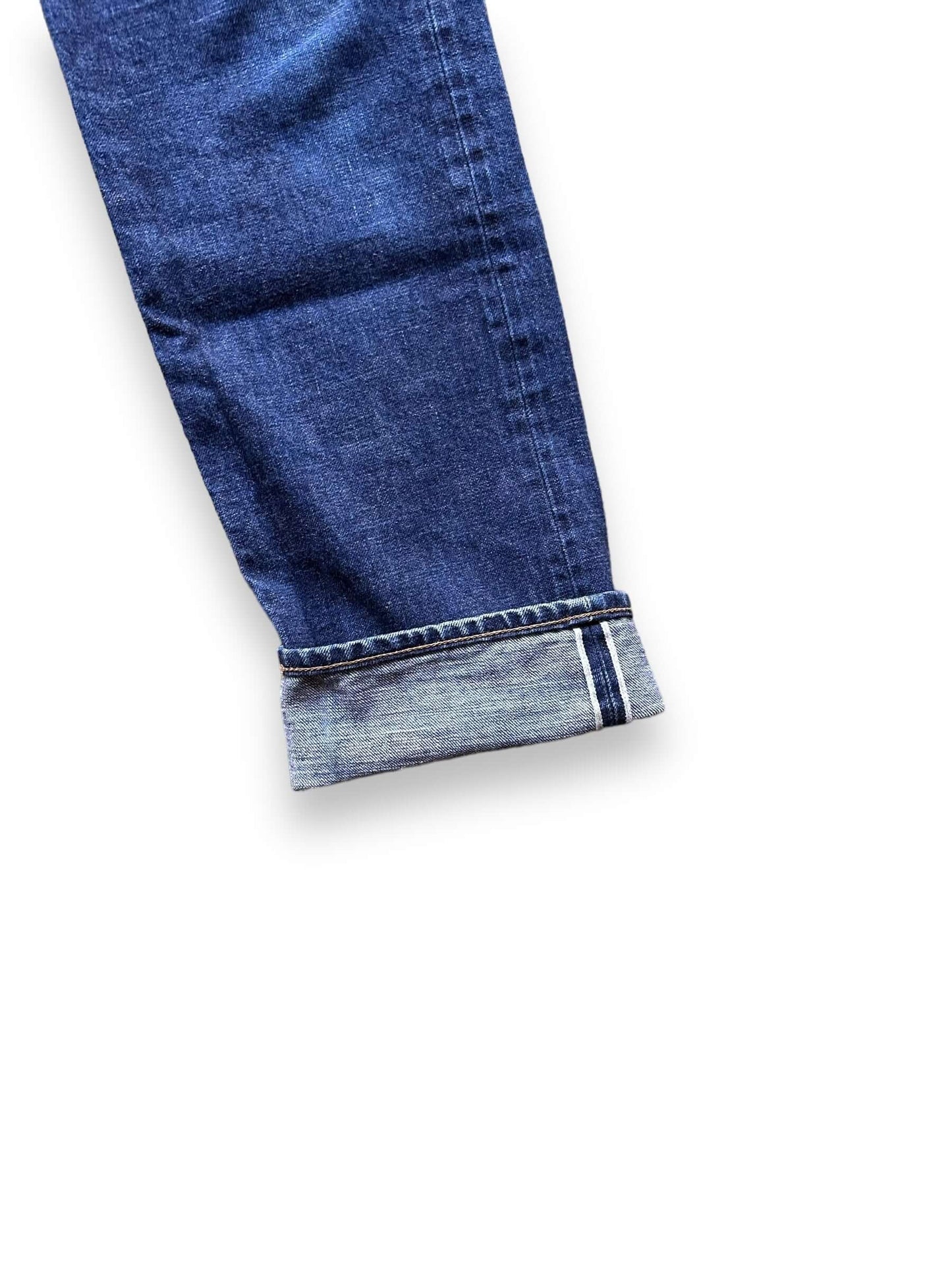 Lower Front View of Filson Selvedge Dungarees W31 | Filson Jeans | Filson Denim Workwear Seattle