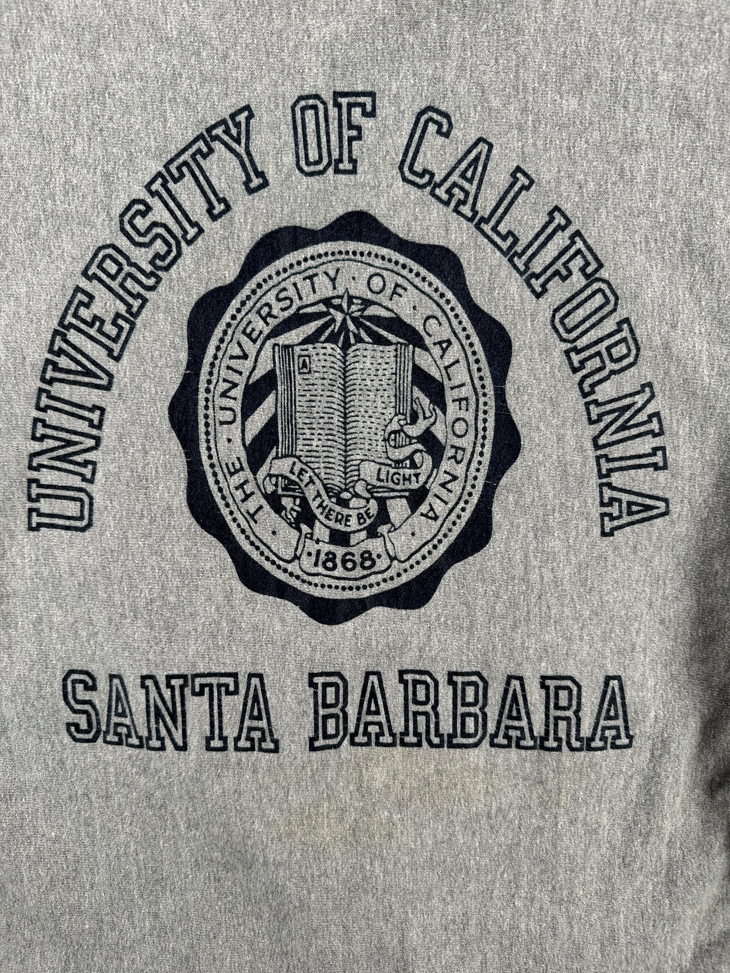 Front Graphic of Vintage UC Santa Barbara Crewneck SZ M