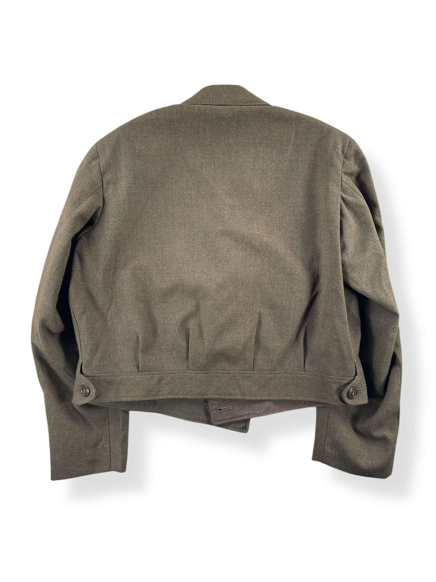 Back of Vintage Eisenhower Military Jacket SZ XL