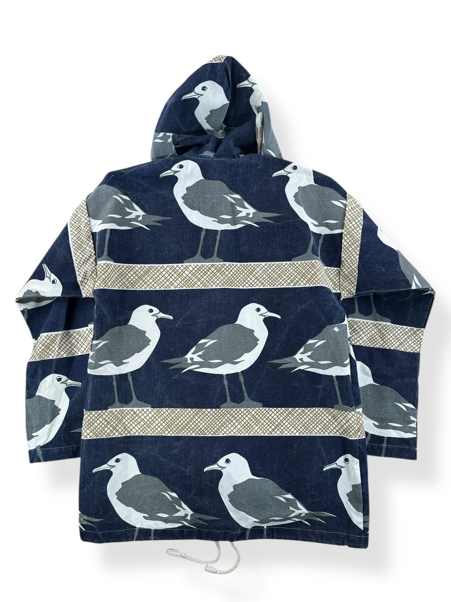Back of Vintage Michigan Rag Company Seagull Jacket SZ S/M