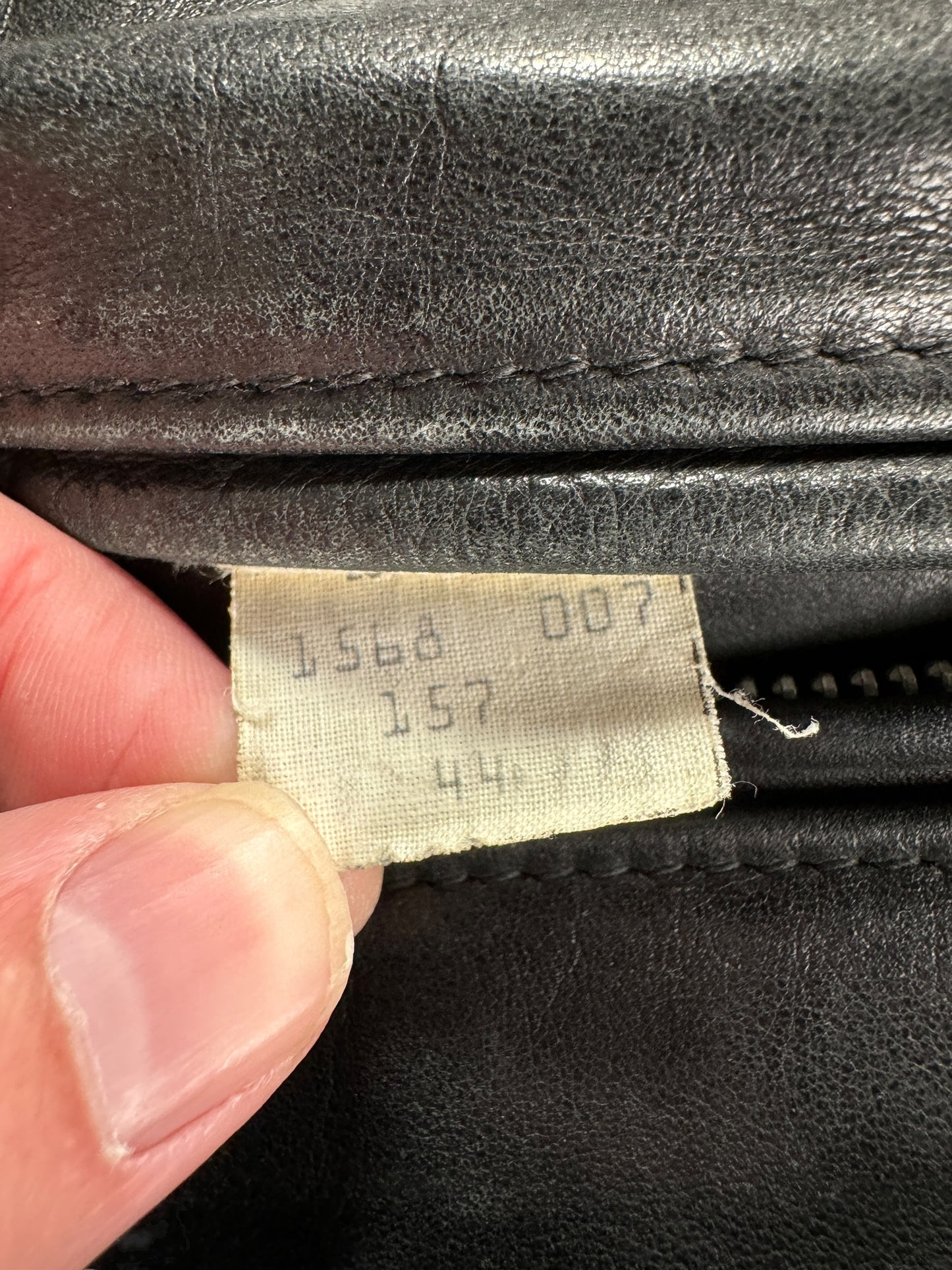 Size on Vintage Schott Moto Jacket SZ L