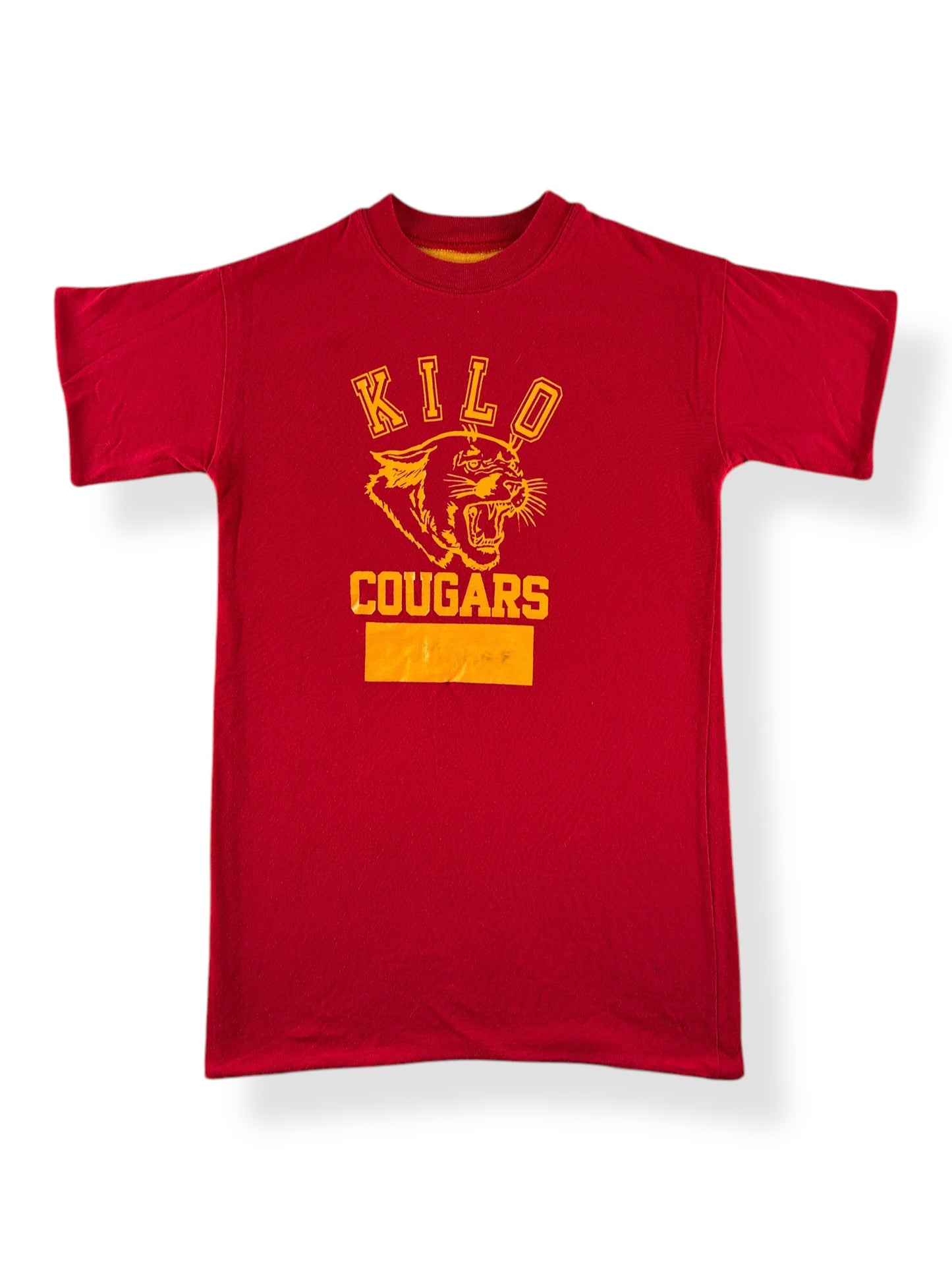 Front of Kilo Cougars Reversible Tee SZ S