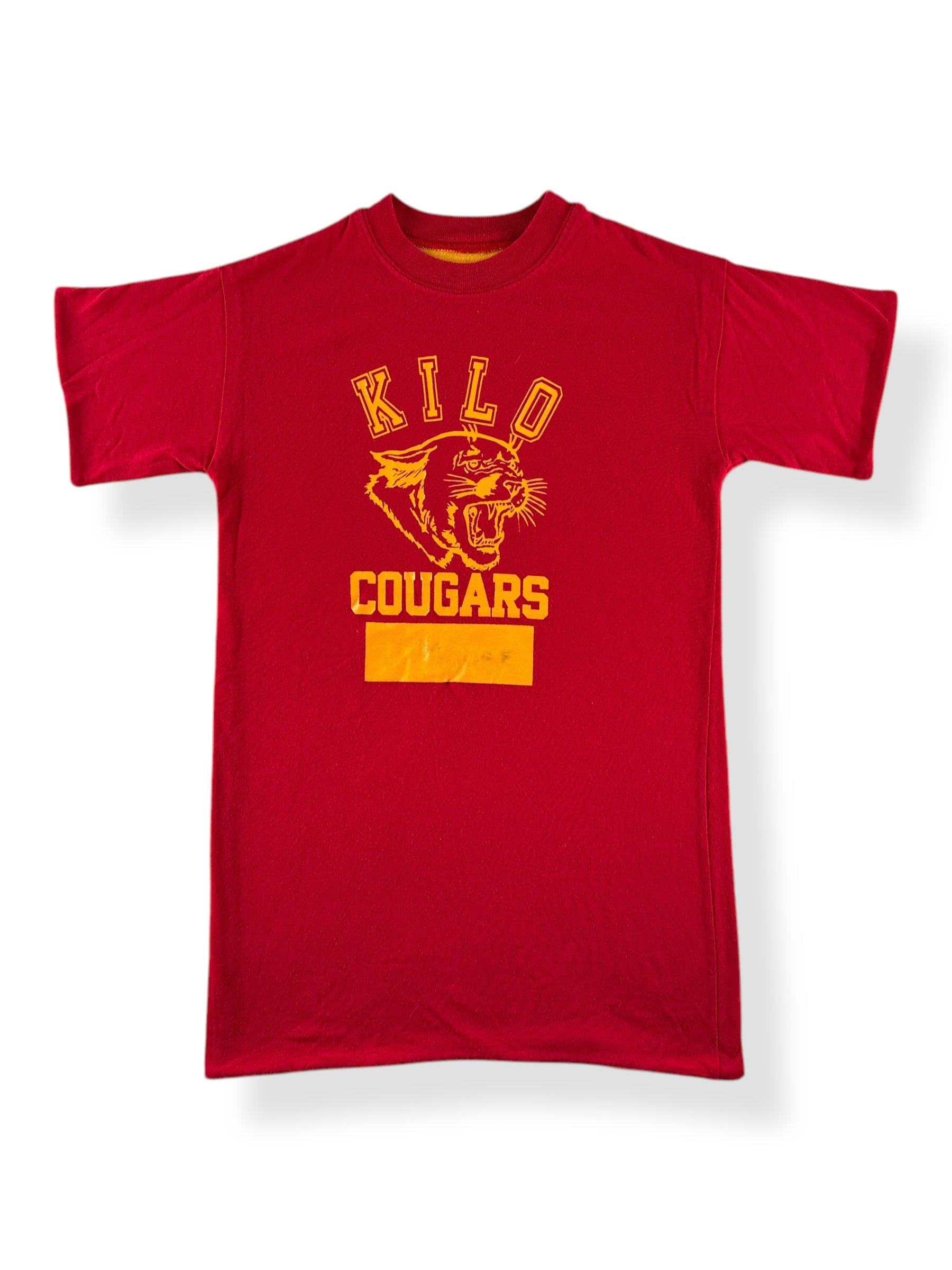 Front of Kilo Cougars Reversible Tee SZ S