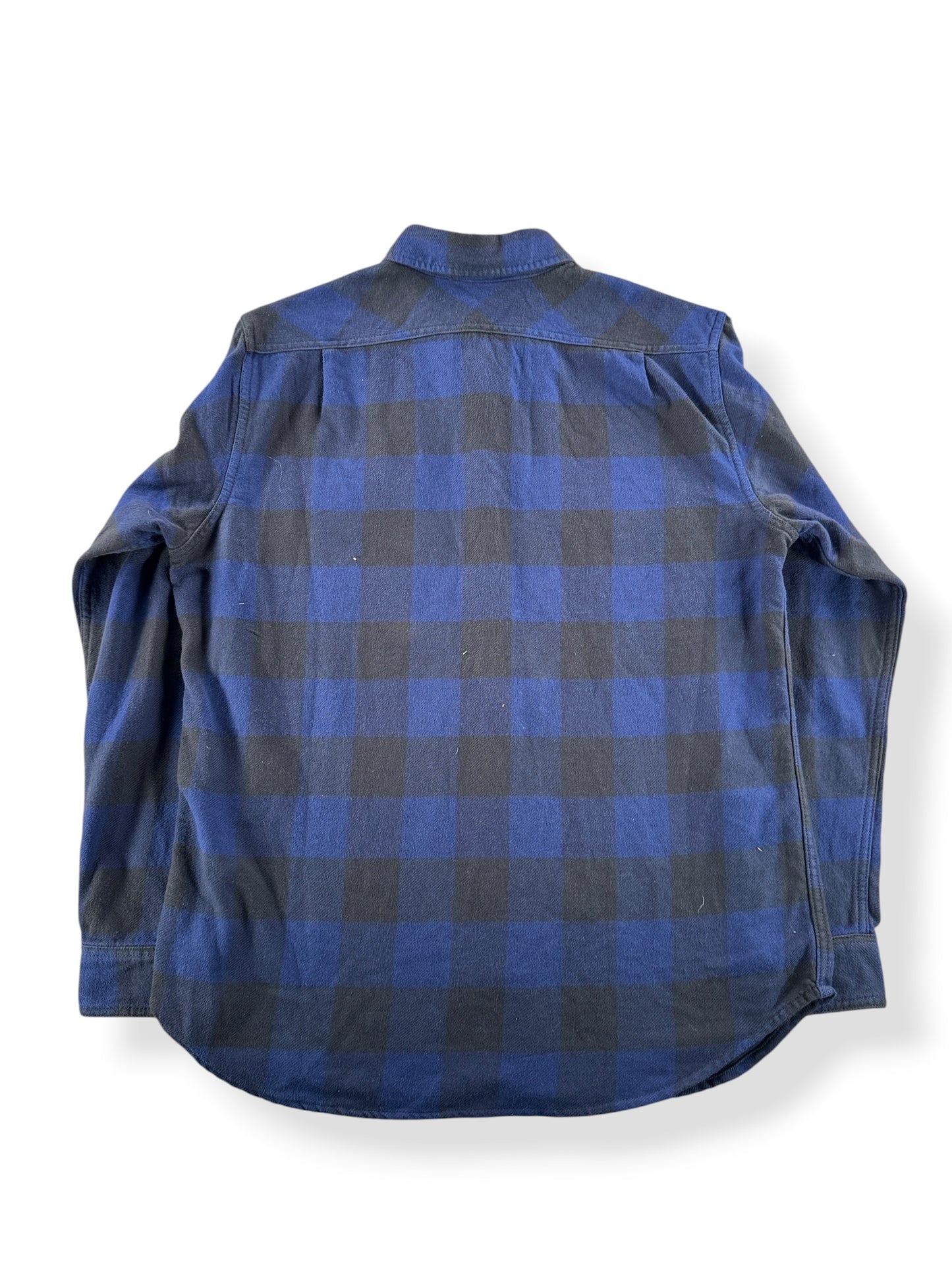 Back of Filson Vintage Flannel Work Shirt SZ L