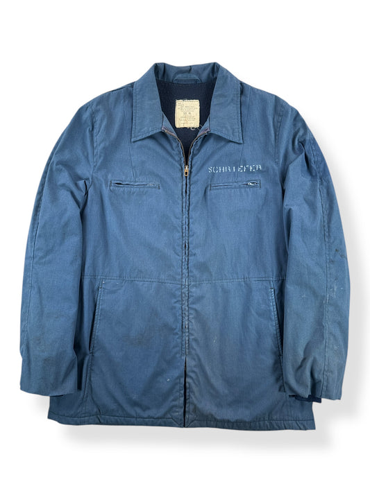 Front of Vintage Blue Women's Utility Jacket SZ L