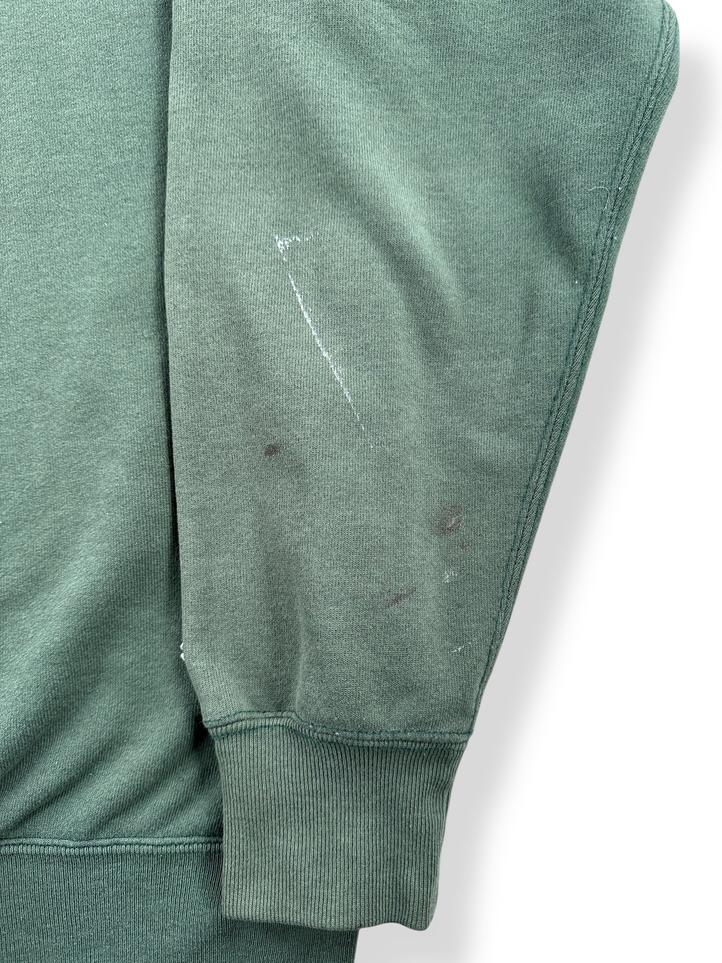 Stain on Vintage Made in USA Champion Paint Splattered Crewneck SZ L