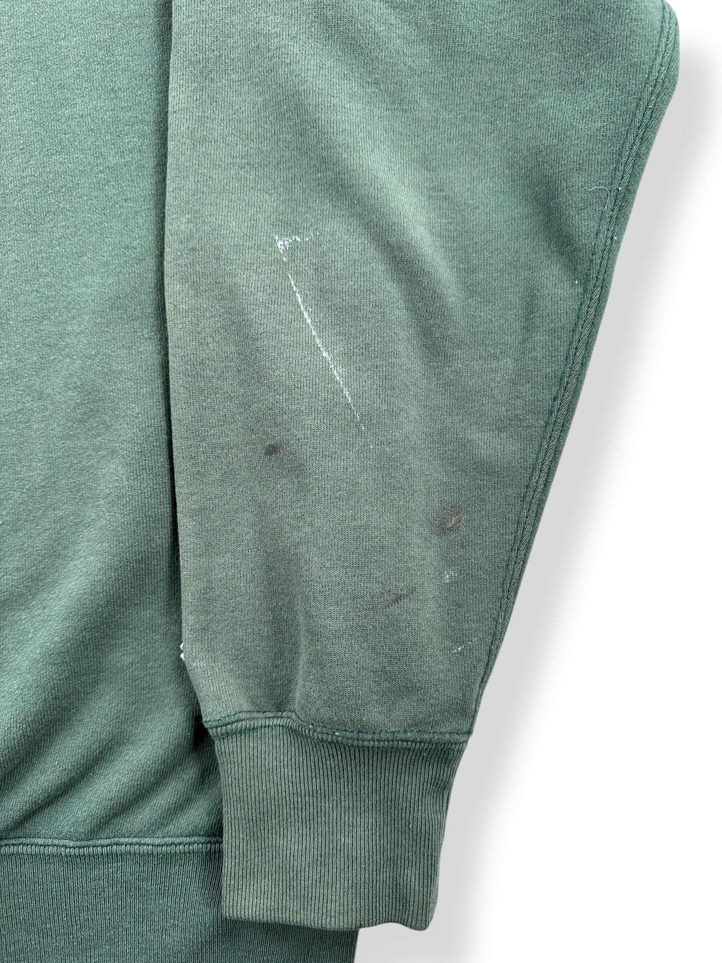 Stain on Vintage Made in USA Champion Paint Splattered Crewneck SZ L