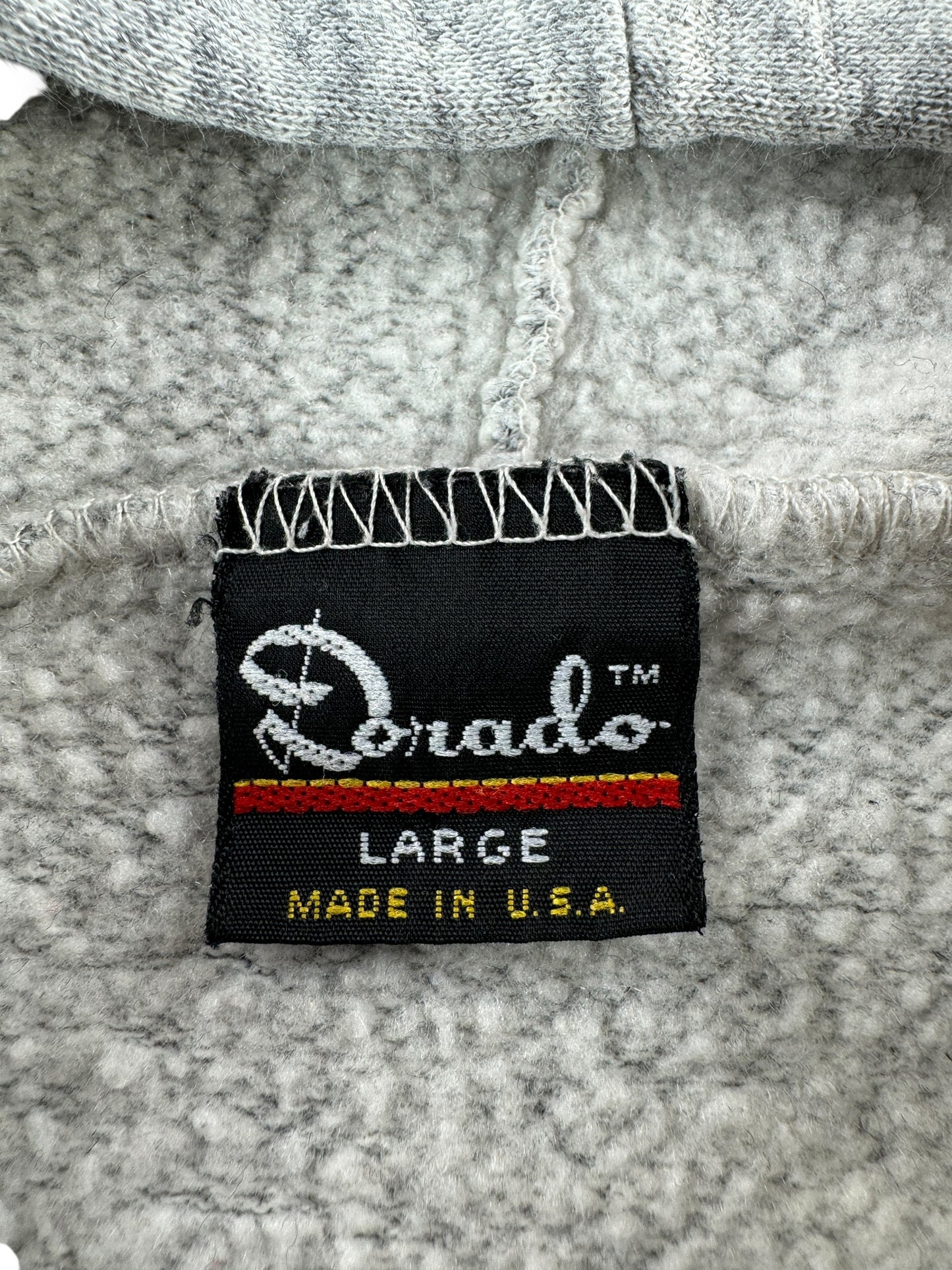 Tag on Vintage Dorado Grey Hoodie SZ M