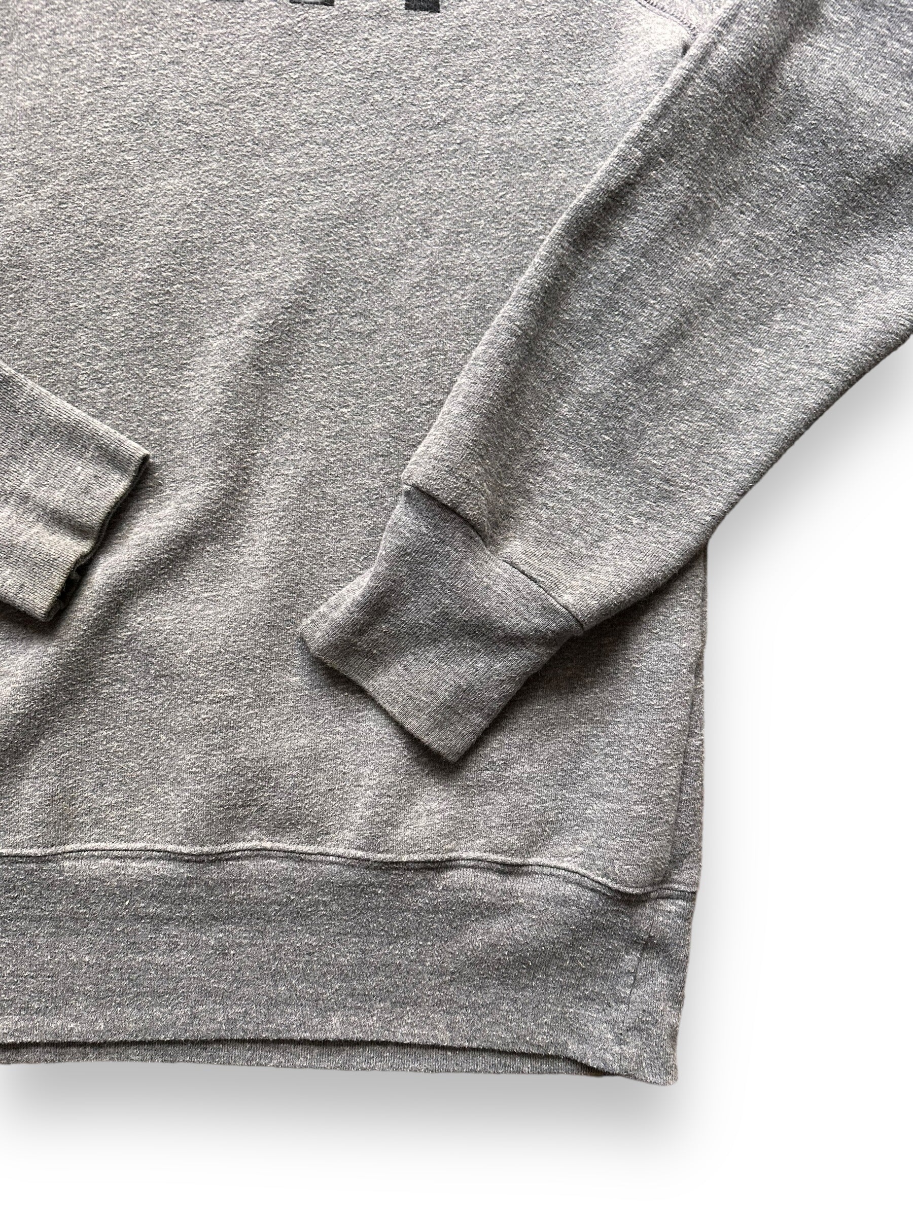 Lower Front Left View of Filson CCF Single V Crewneck Sweatshirt SZ XL |  Barn Owl Vintage Goods Seattle | Filson Bargain Outlet