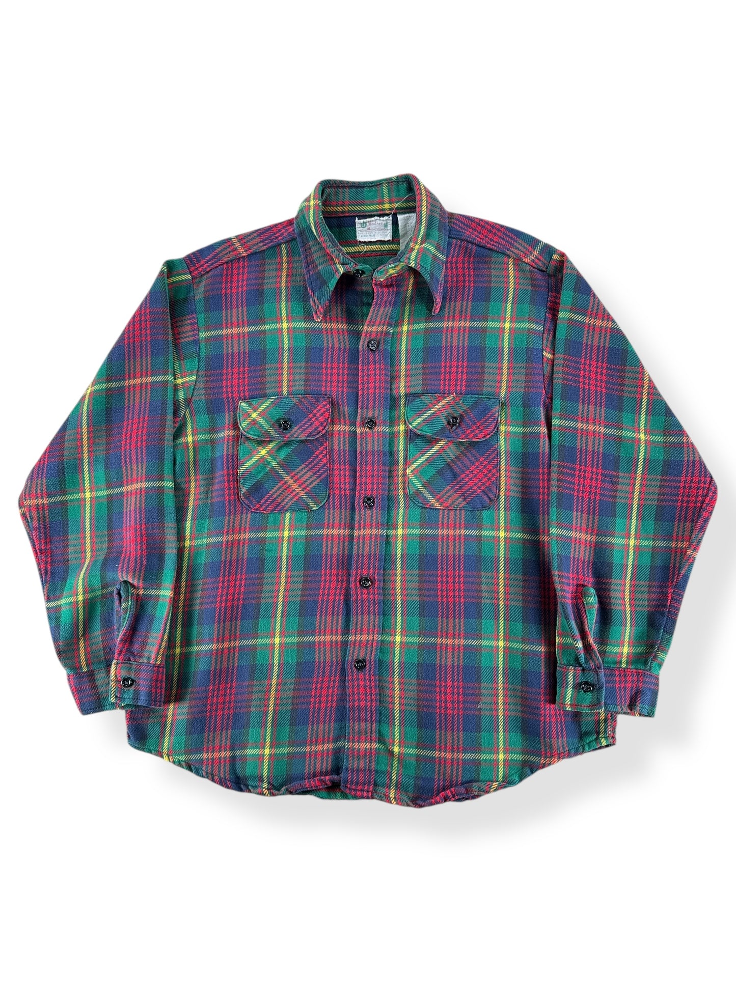 Front of Vintage 5 Brothers Cotton Flannel SZ L