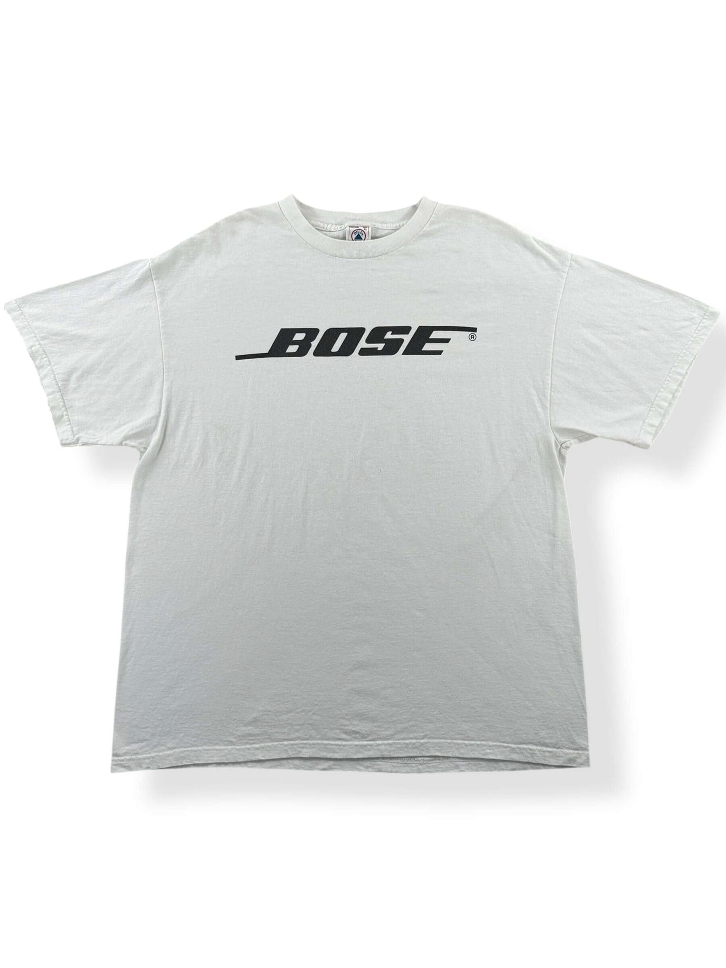 Front of Vintage Bose Tee SZ XL