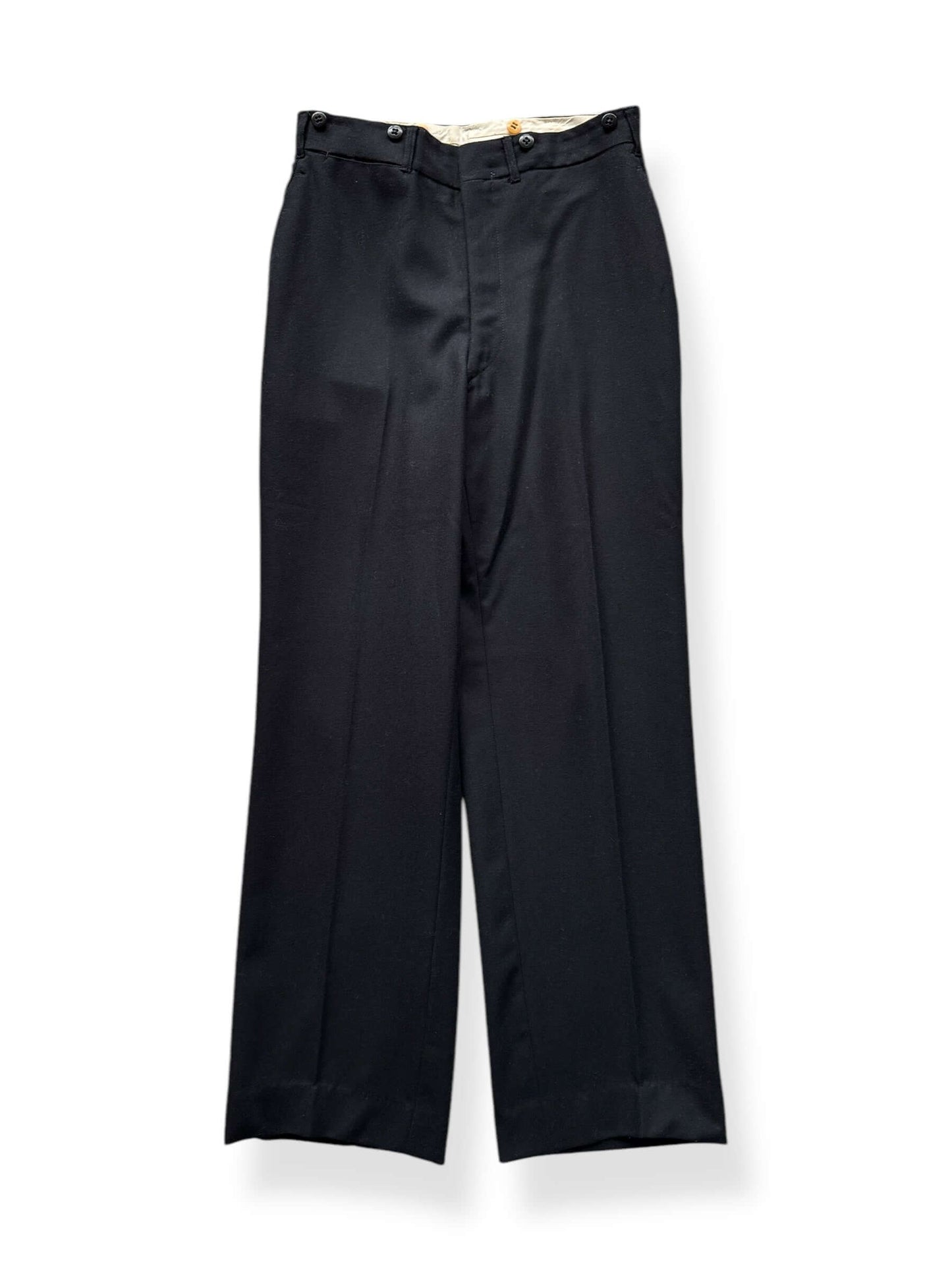Front of Vintage 1943 Wool Trousers W32