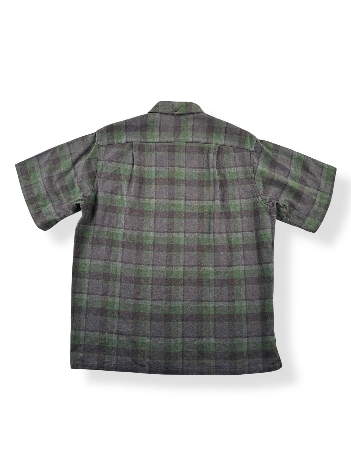 Back of Vintage Pendleton Short Sleeve Flannel SZ M