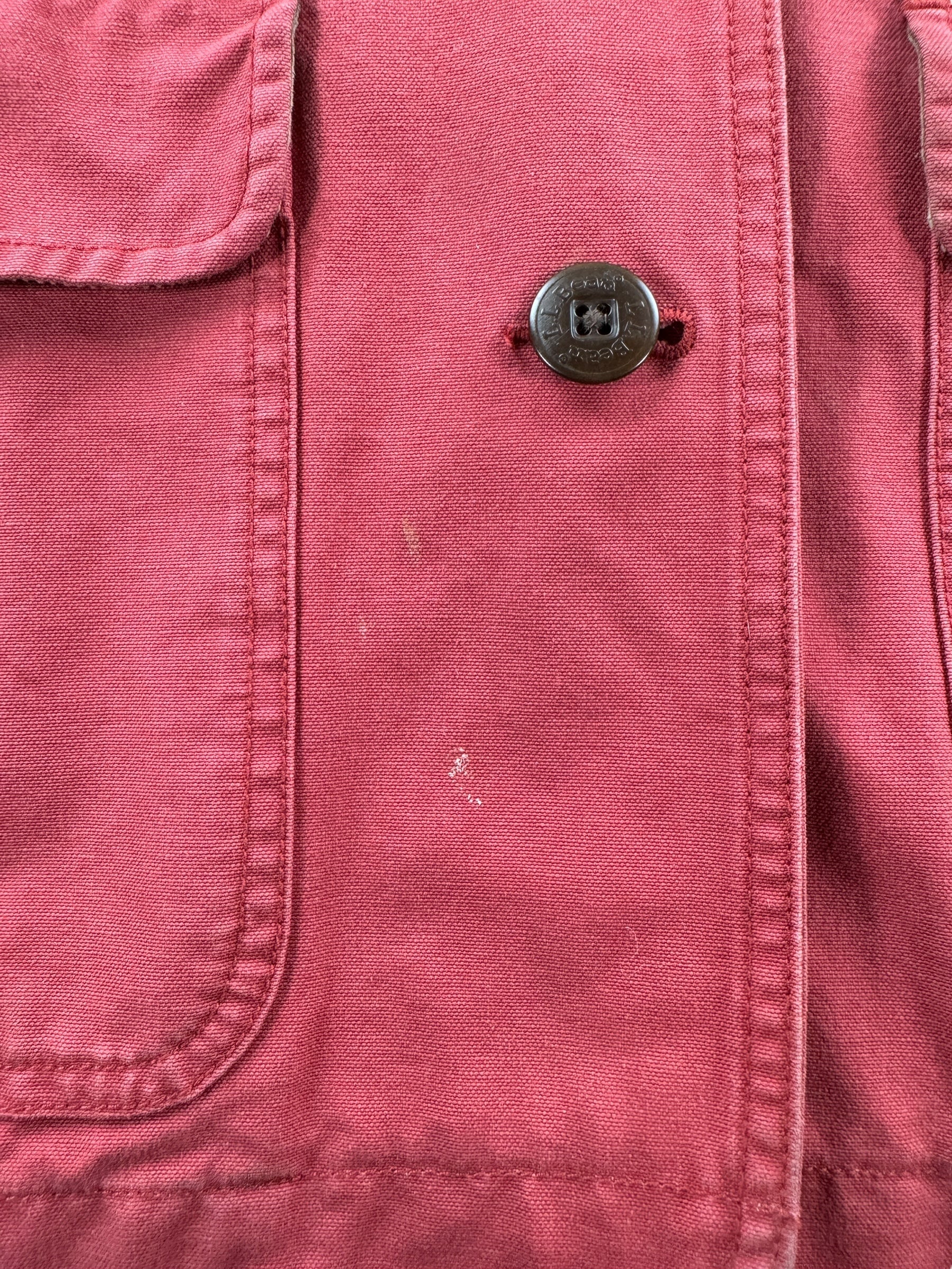 Stain on LL Bean Womens Barn Coat SZ XL