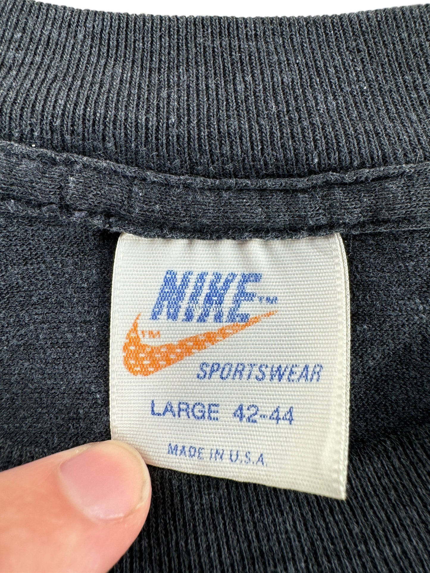Tag on Vintage Nike Single Stitch Shredder Tee SZ M