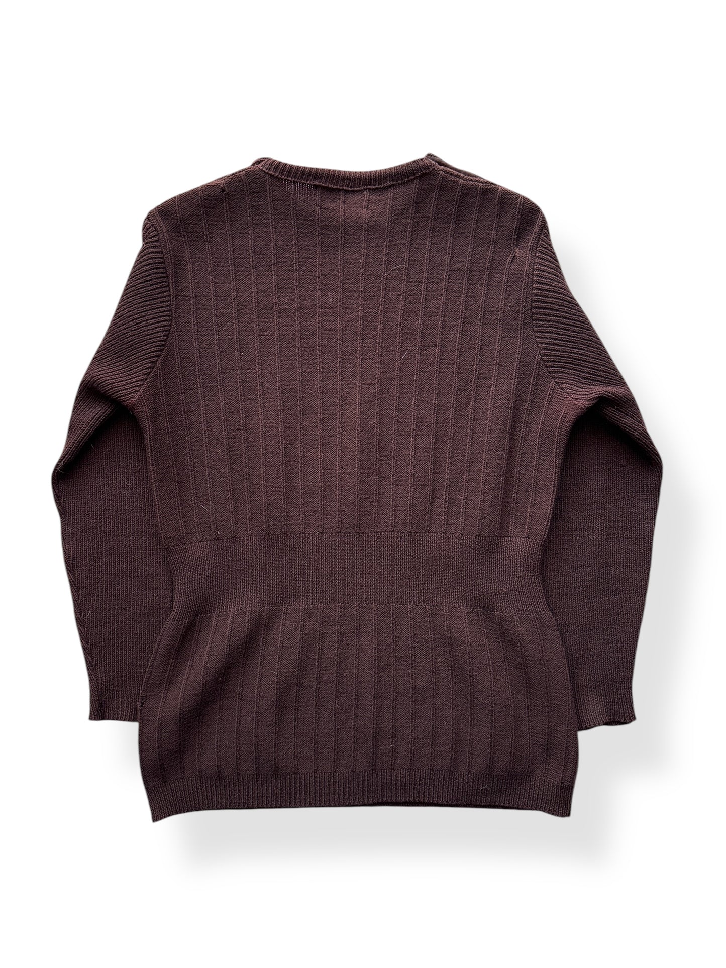 Back of Vintage Alberic Country Sweater SZ M