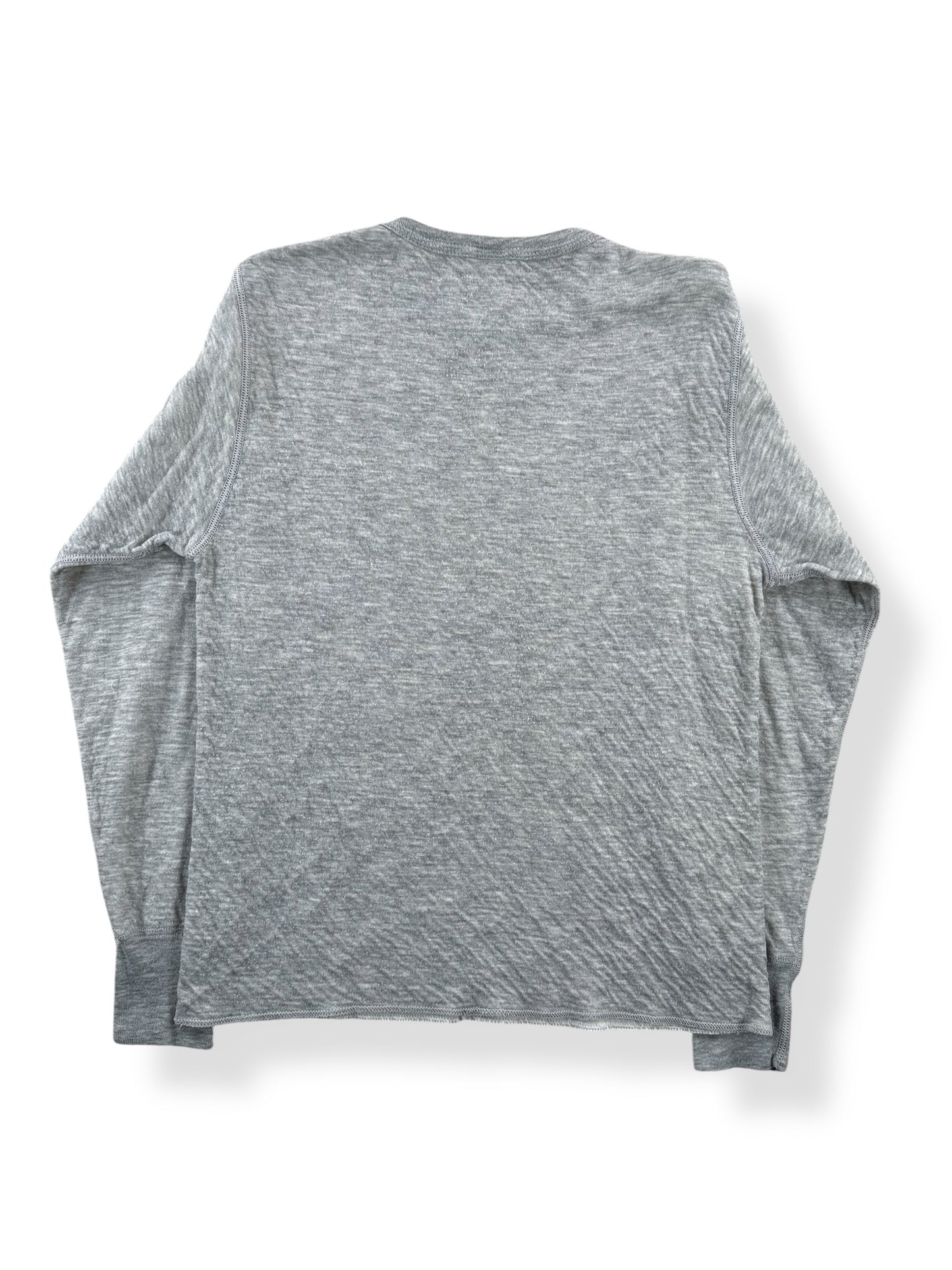 Back of Vintage Ultratherm Heather Grey Thermal SZ M