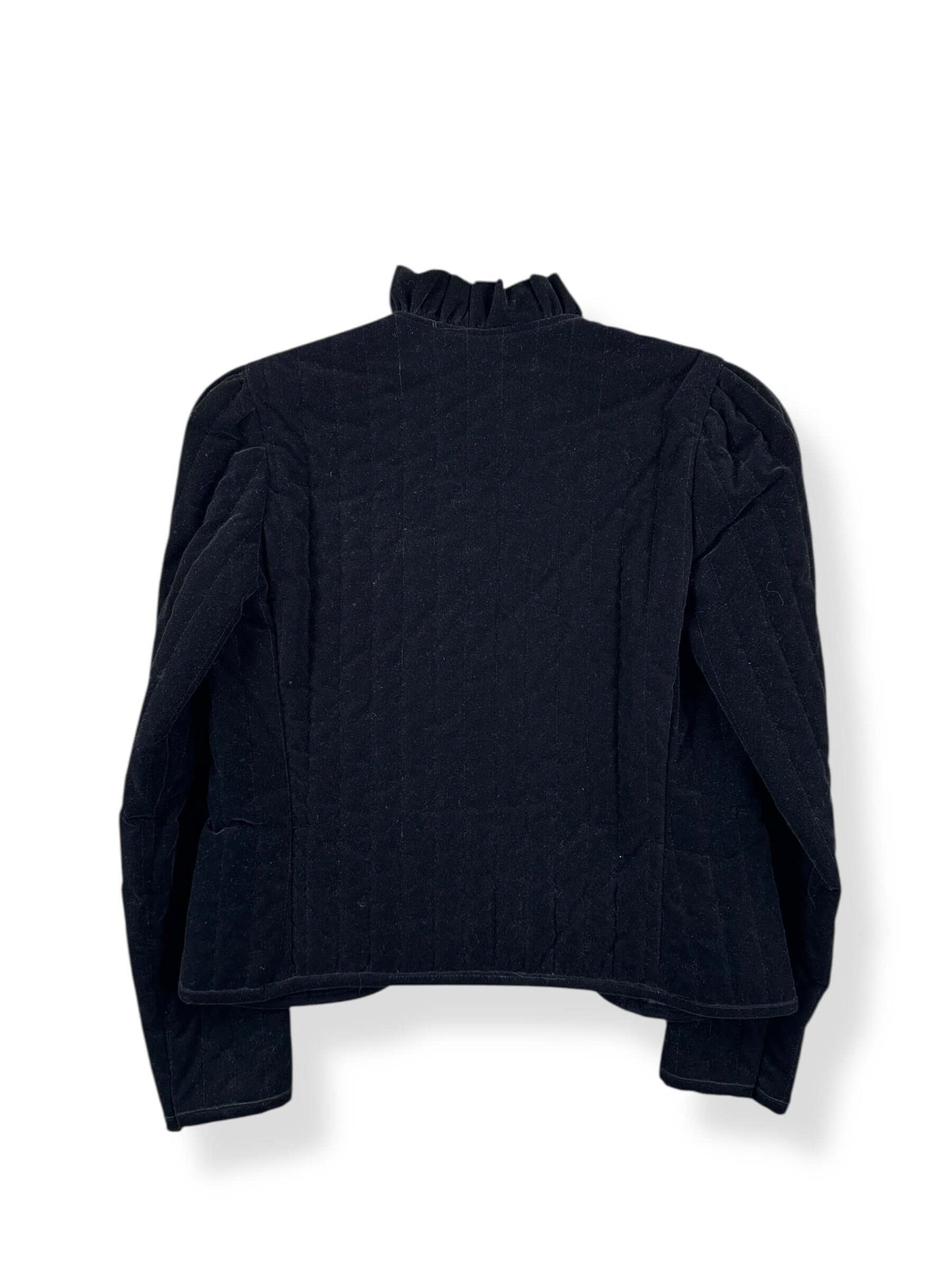 Back of Vintage Cleveland Street Velvet Jacket SZ XS