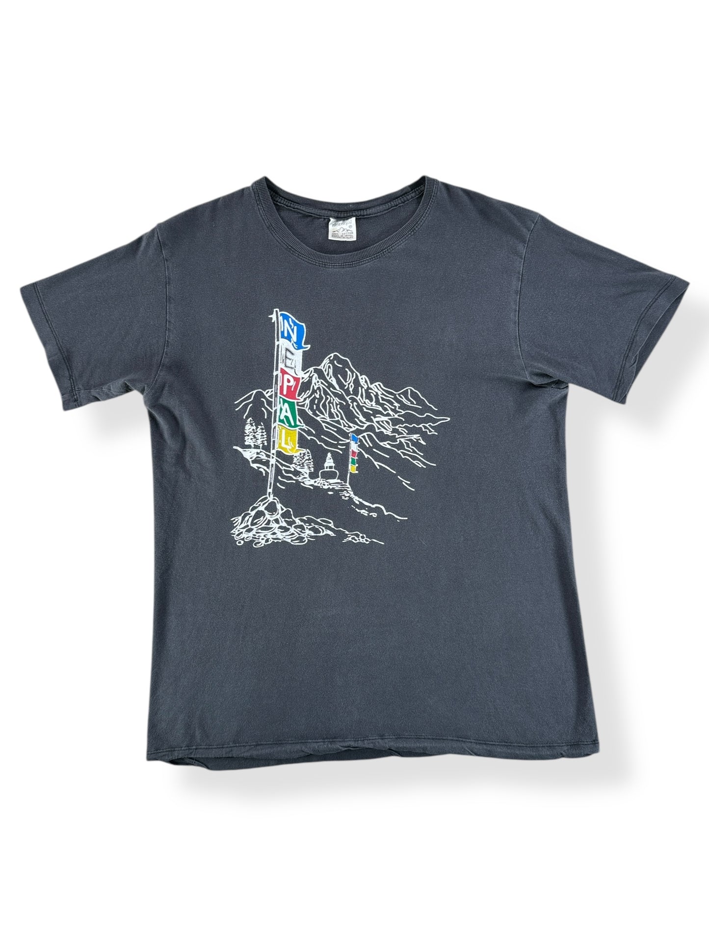 Front of Vintage Nepal Souvenir Tee SZ M