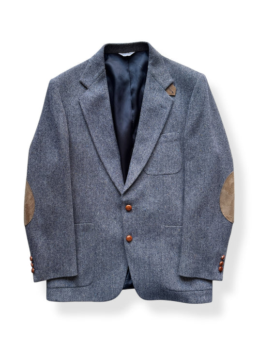 Front of Stewart County Wool Blazer SZ L