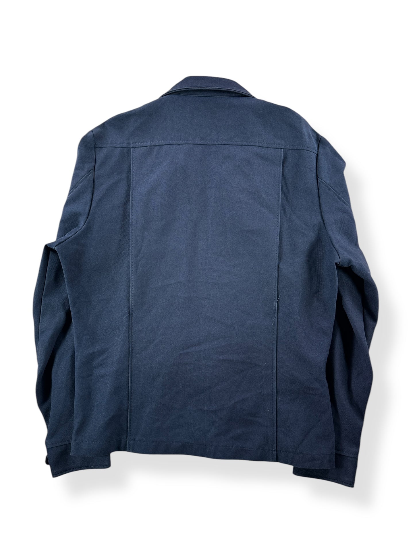 Back of Vintage Wrangler Gas Station Jacket SZ 38