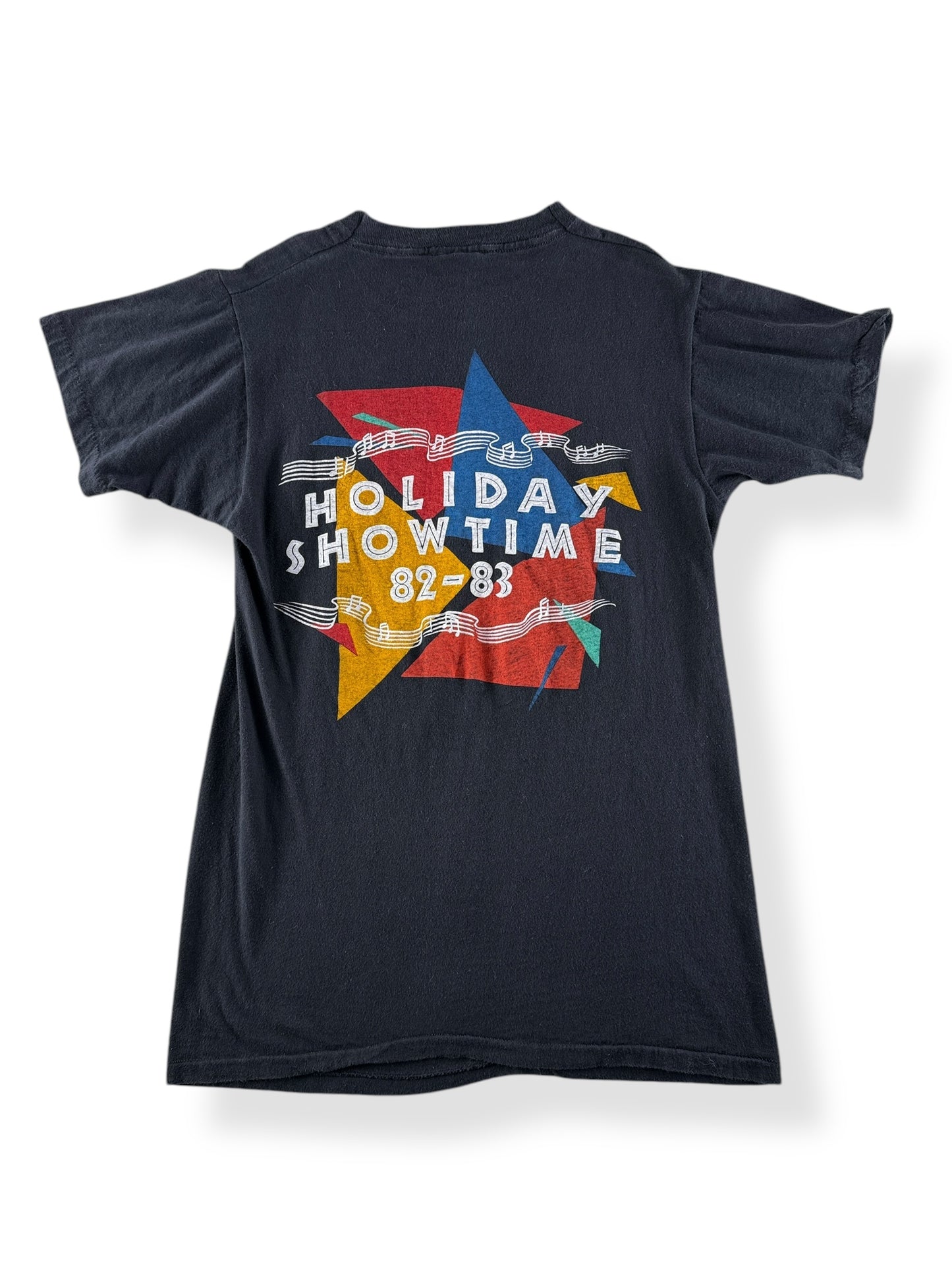 Back of Vintage J Giles Band Showtime Screen Stars Tee SZ S