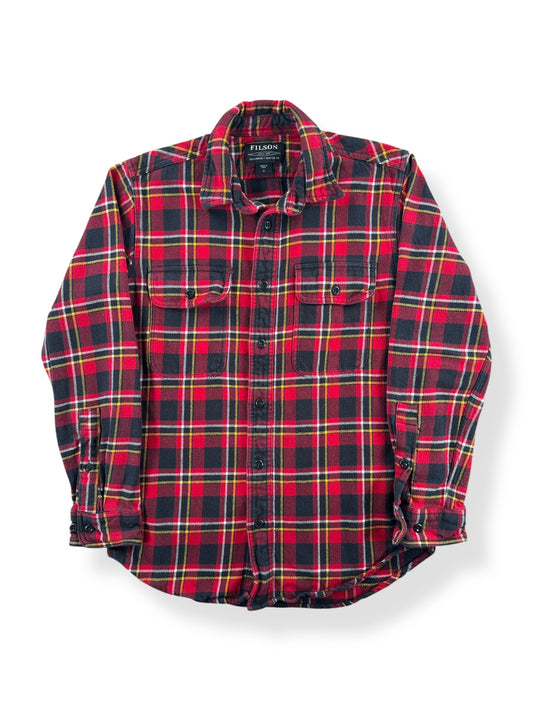 Front of Filson Cotton Flannel Work Shirt SZ S