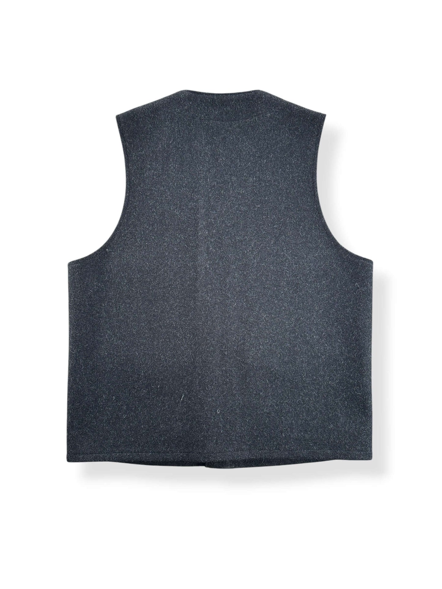 Back of Filson Mackinaw Wool Vest SZ M