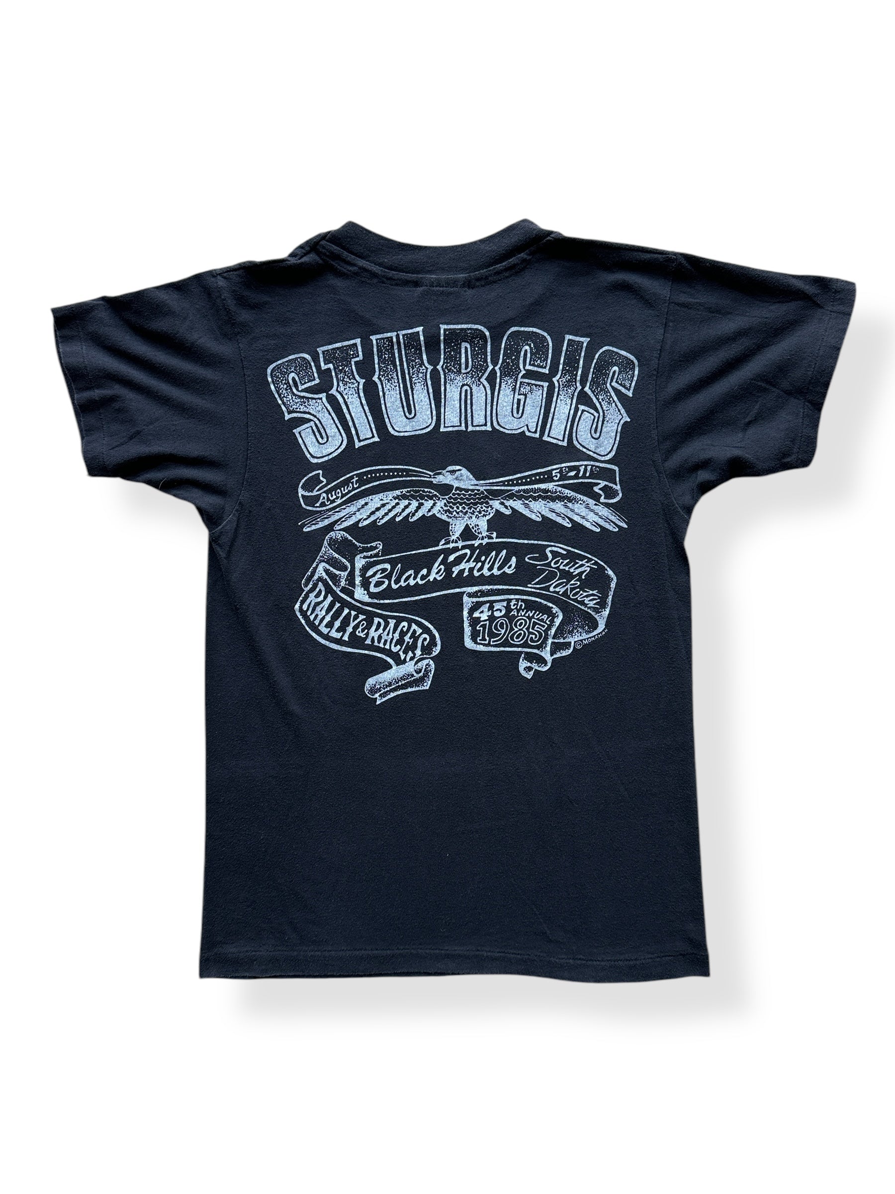Back of Vintage Black Hills Motor Classic Sturgis Tee SZ S