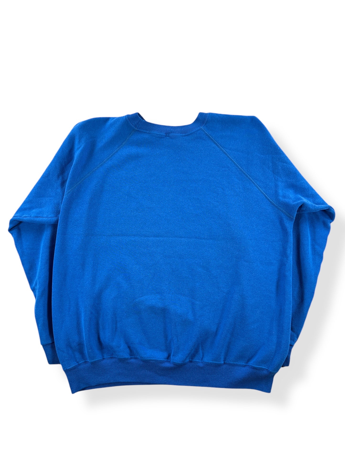 Back of Vintage William Elementary Wildcats Blue Crewneck SZ XL