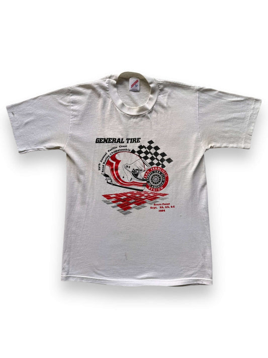 front of Vintage General Tire Road Racing Tee SZ S