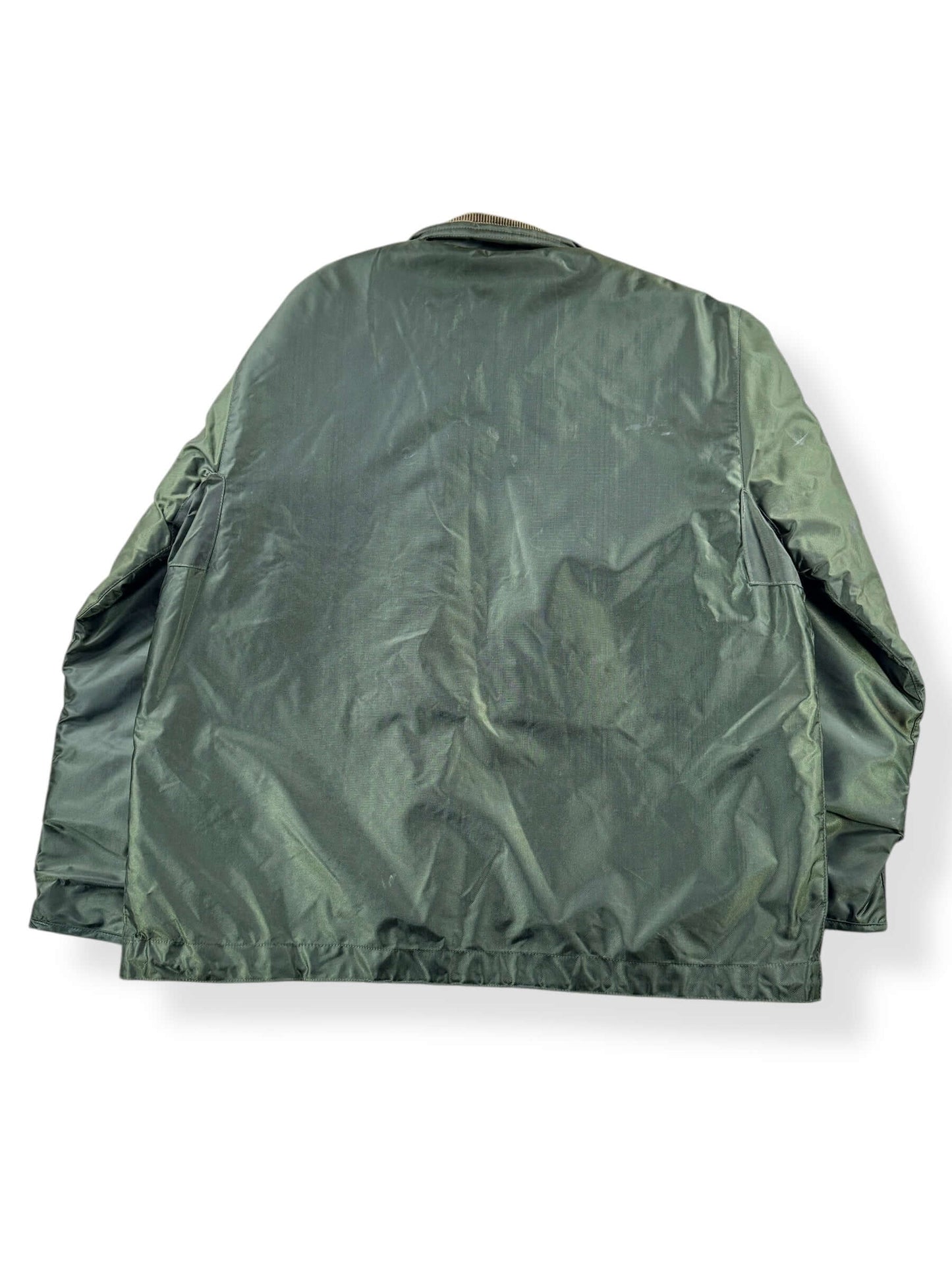 Back of Vintage Extreme Cold Weather Military Jacket SZ XL