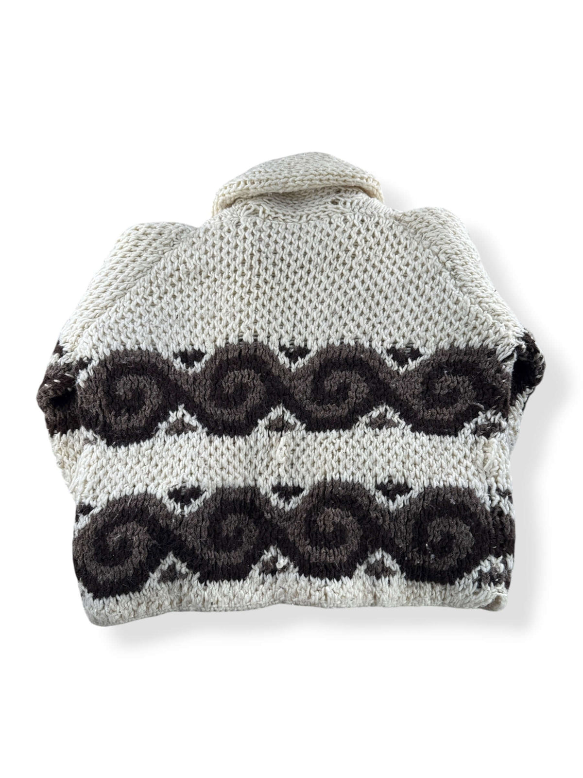 Back of Vintage Knit Sweater SZ XL