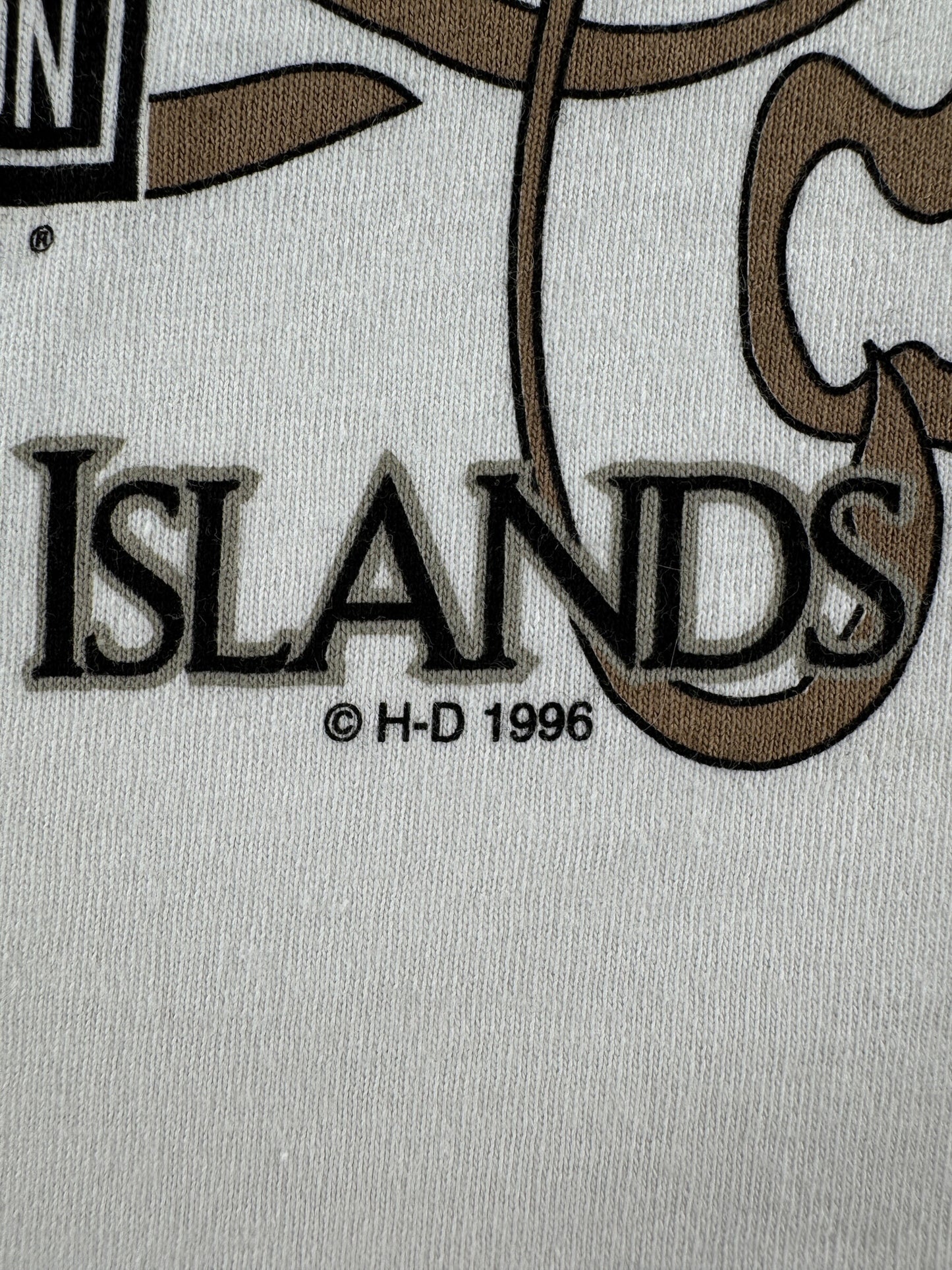 Trademark on Vintage Harley Davidson Hawaii Tank Top SZ M (Fits S)