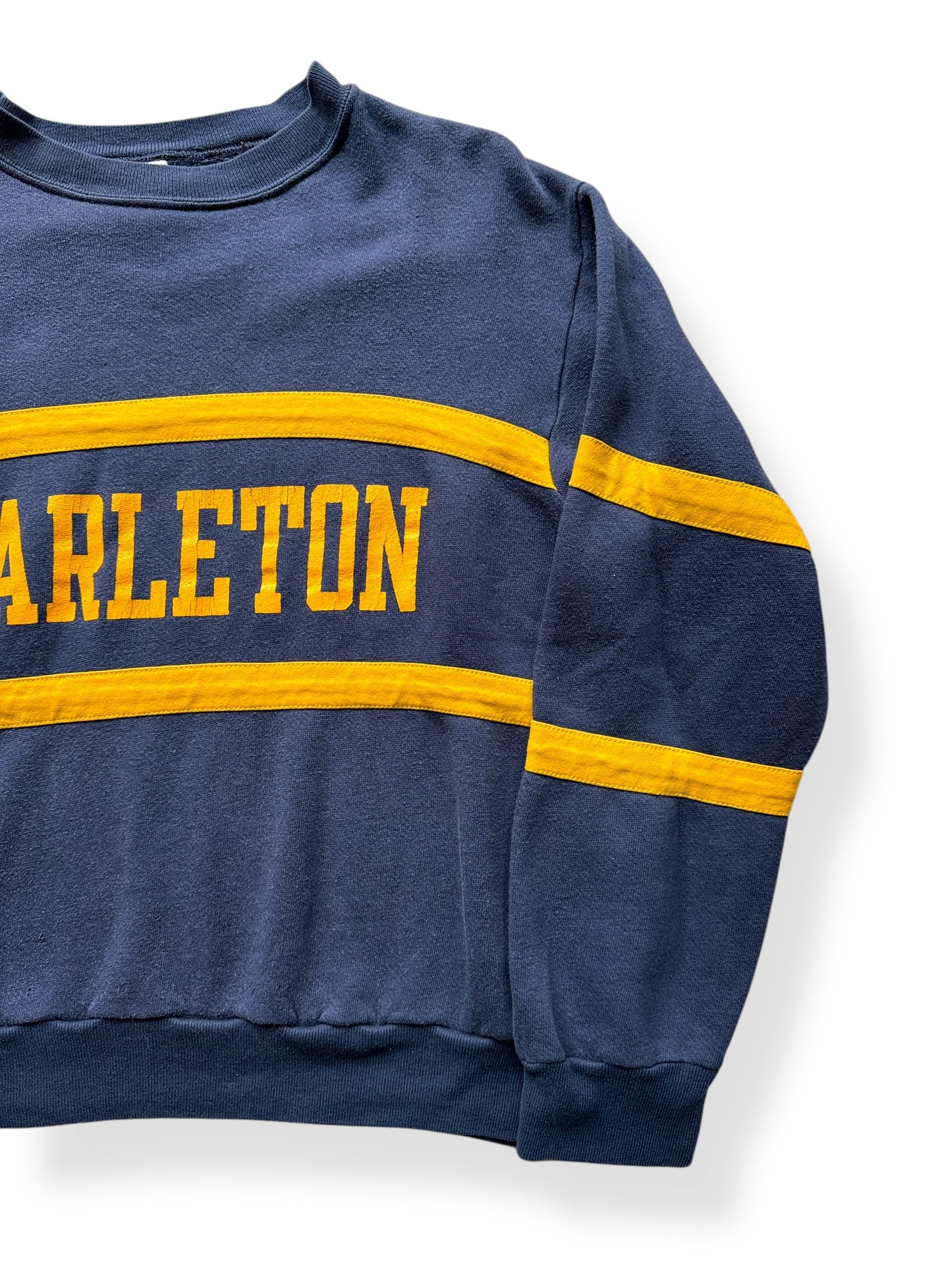 Front Left of Vintage Champion Carleton Crewneck SZ XL